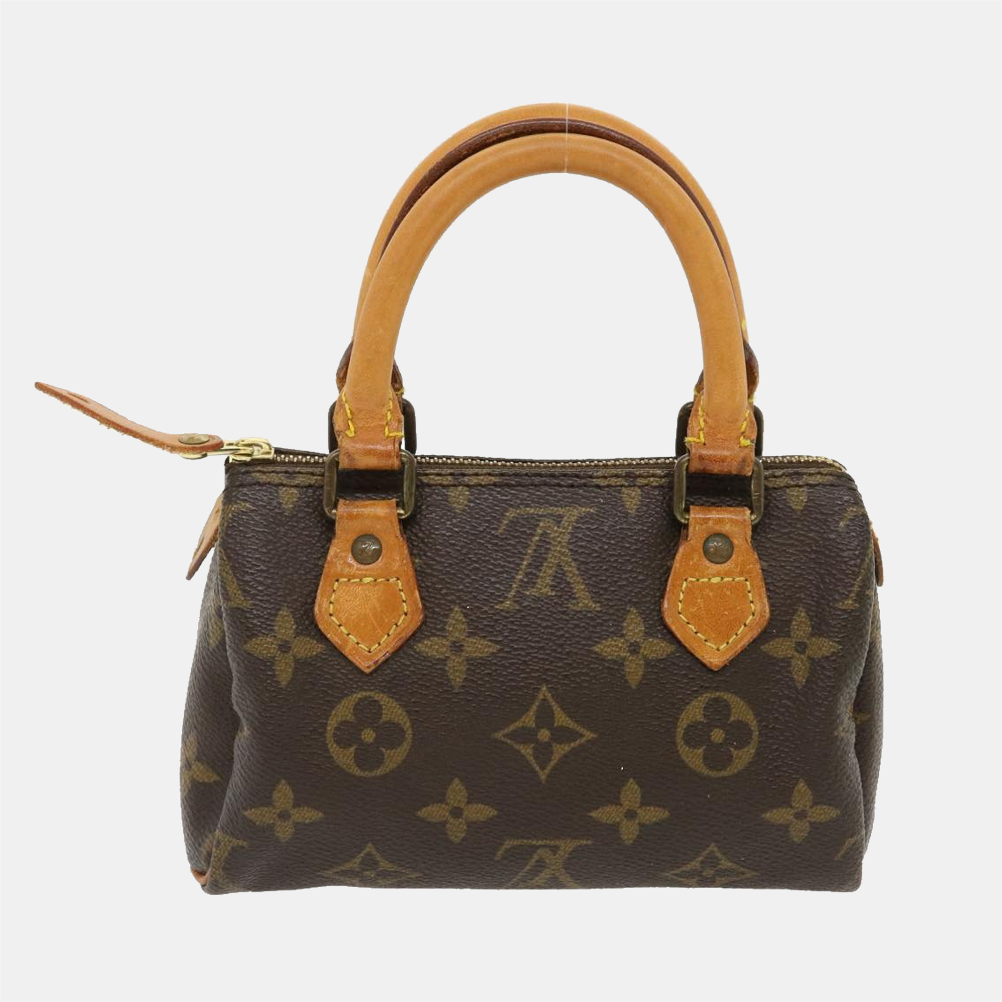 

Louis Vuitton Brown Monogram Canvas Speedy Mini Top Handle Bag
