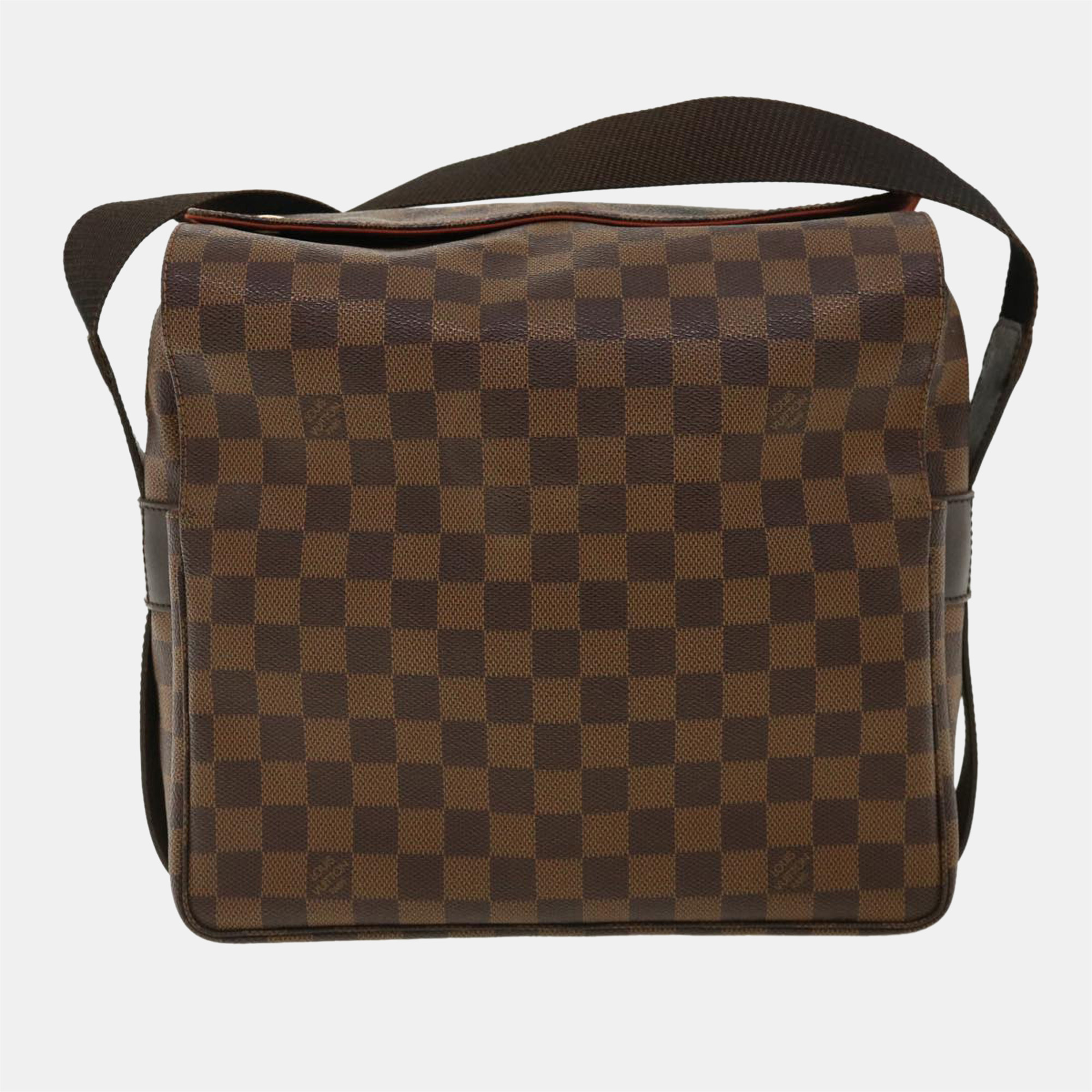 

Louis Vuitton Brown Damier Ebene Canvas Naviglio Messenger Bag