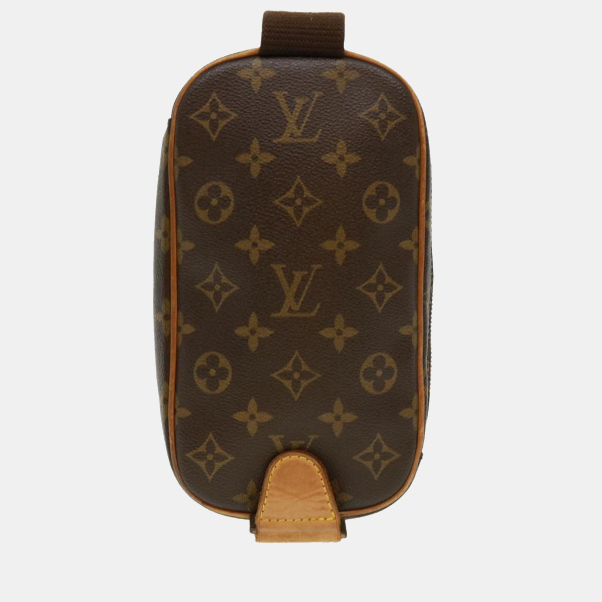 

Louis Vuitton Brown Monogram Canvas Pochette Gange Crossbody Bag