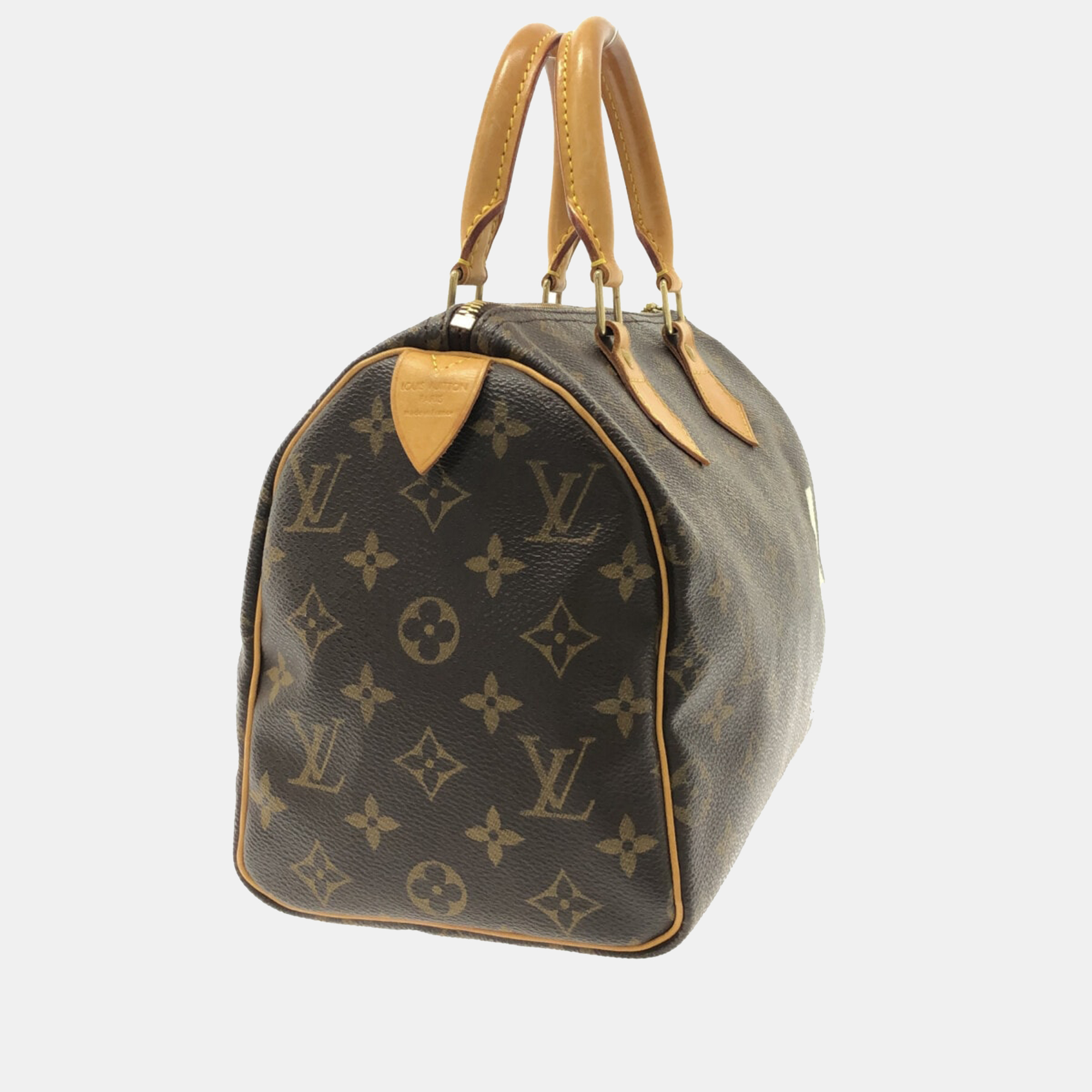 

Louis Vuitton Brown Monogram Canvas Speedy 25 Top Handle Bag