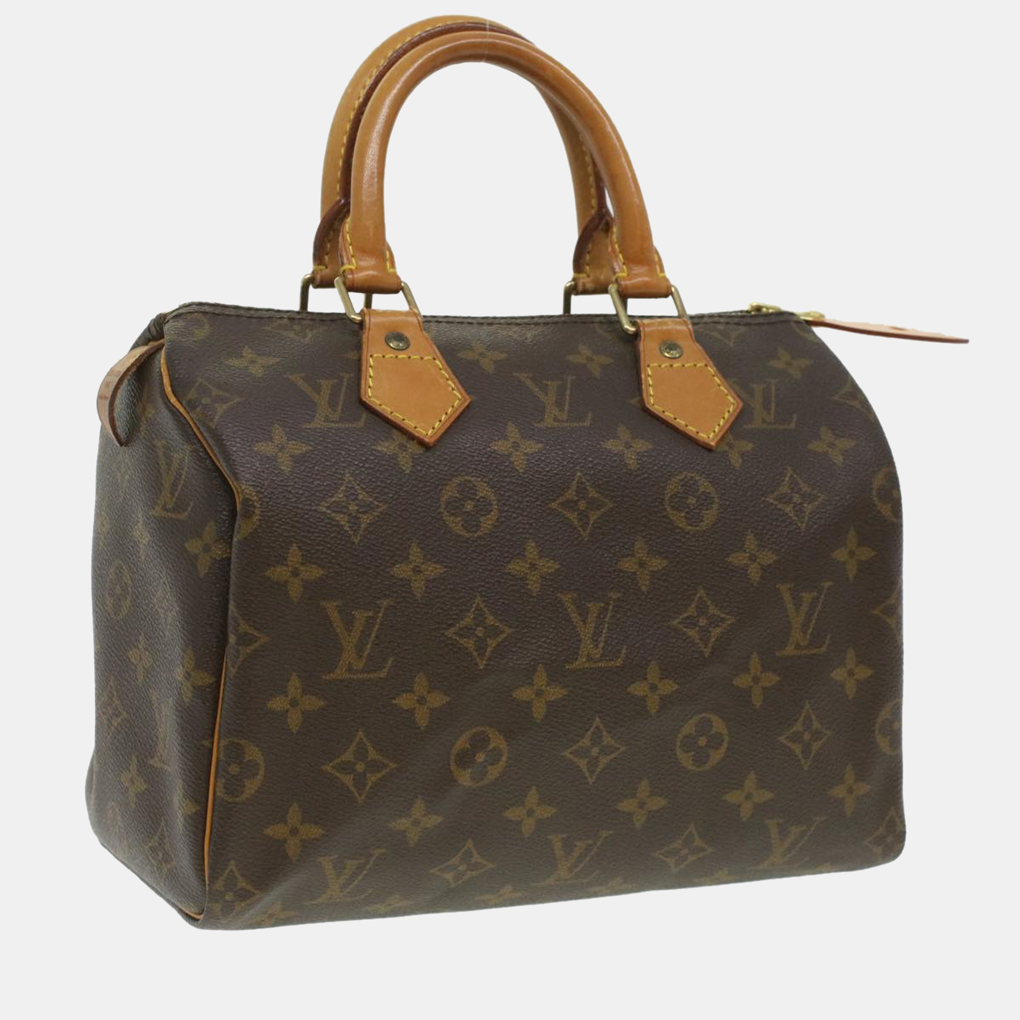 

Louis Vuitton Brown Monogram Canvas Speedy 25 Top Handle Bag