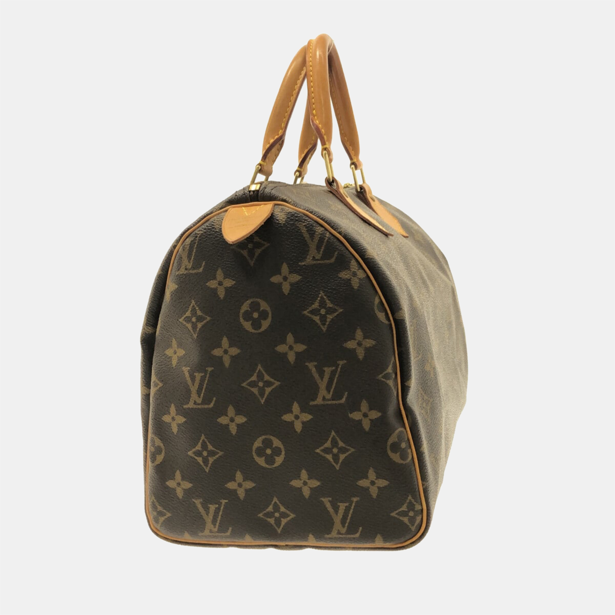 

Louis Vuitton Brown Monogram Canvas Speedy 30 Top Handle Bag
