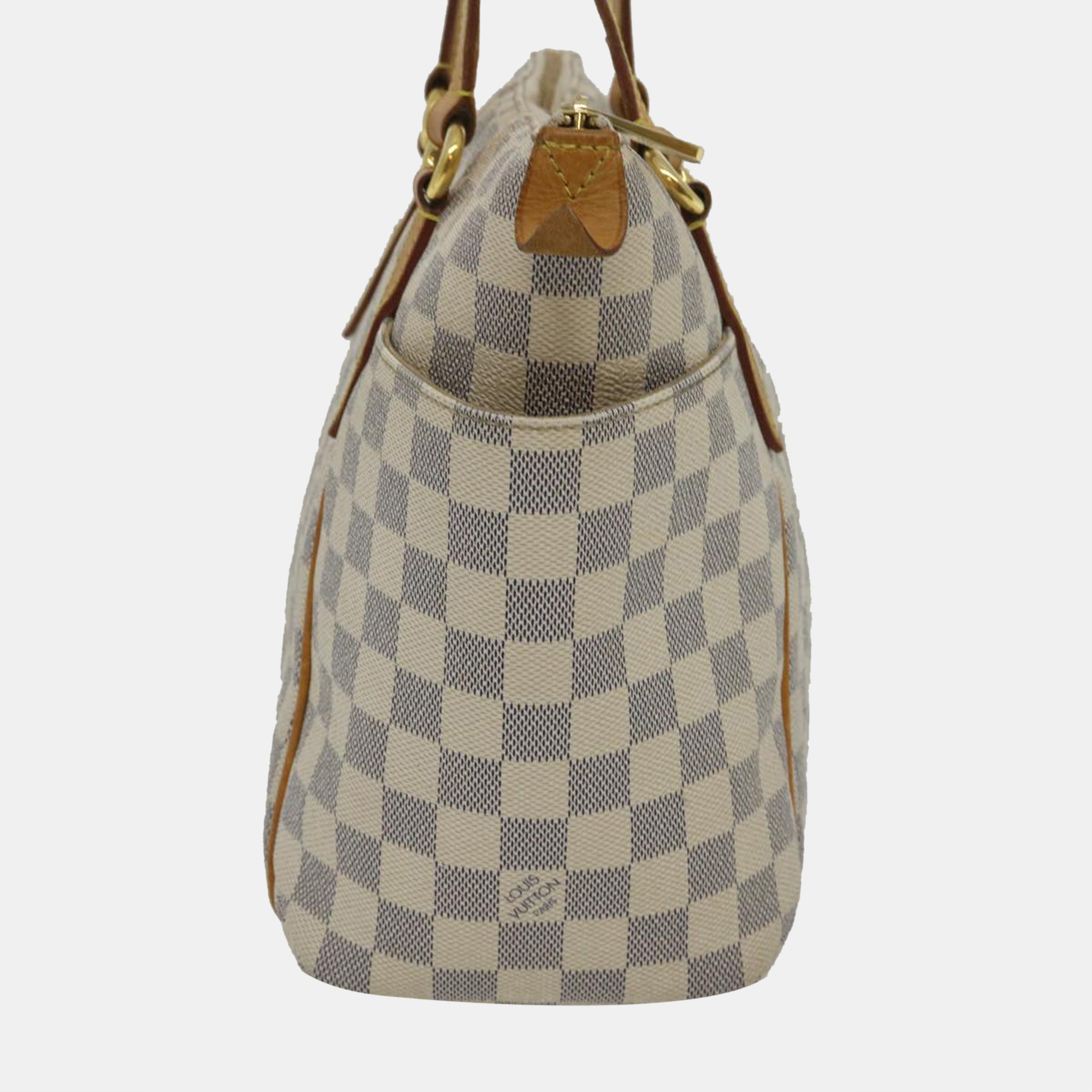 

Louis Vuitton White Damier Azur Canvas Totally MM Tote Bag