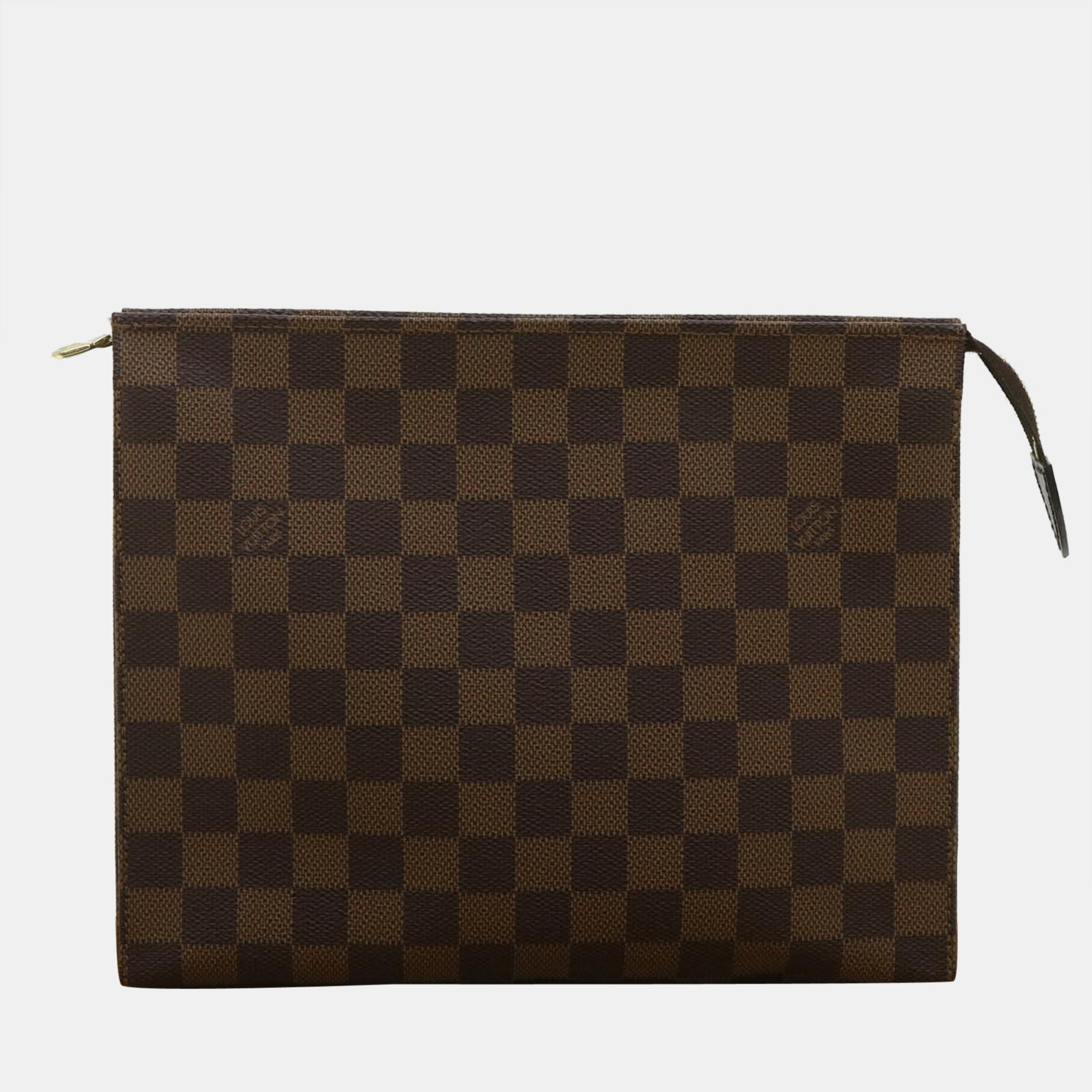 

Louis Vuitton Brown Damier Ebene Canvas Toiletry Pouch