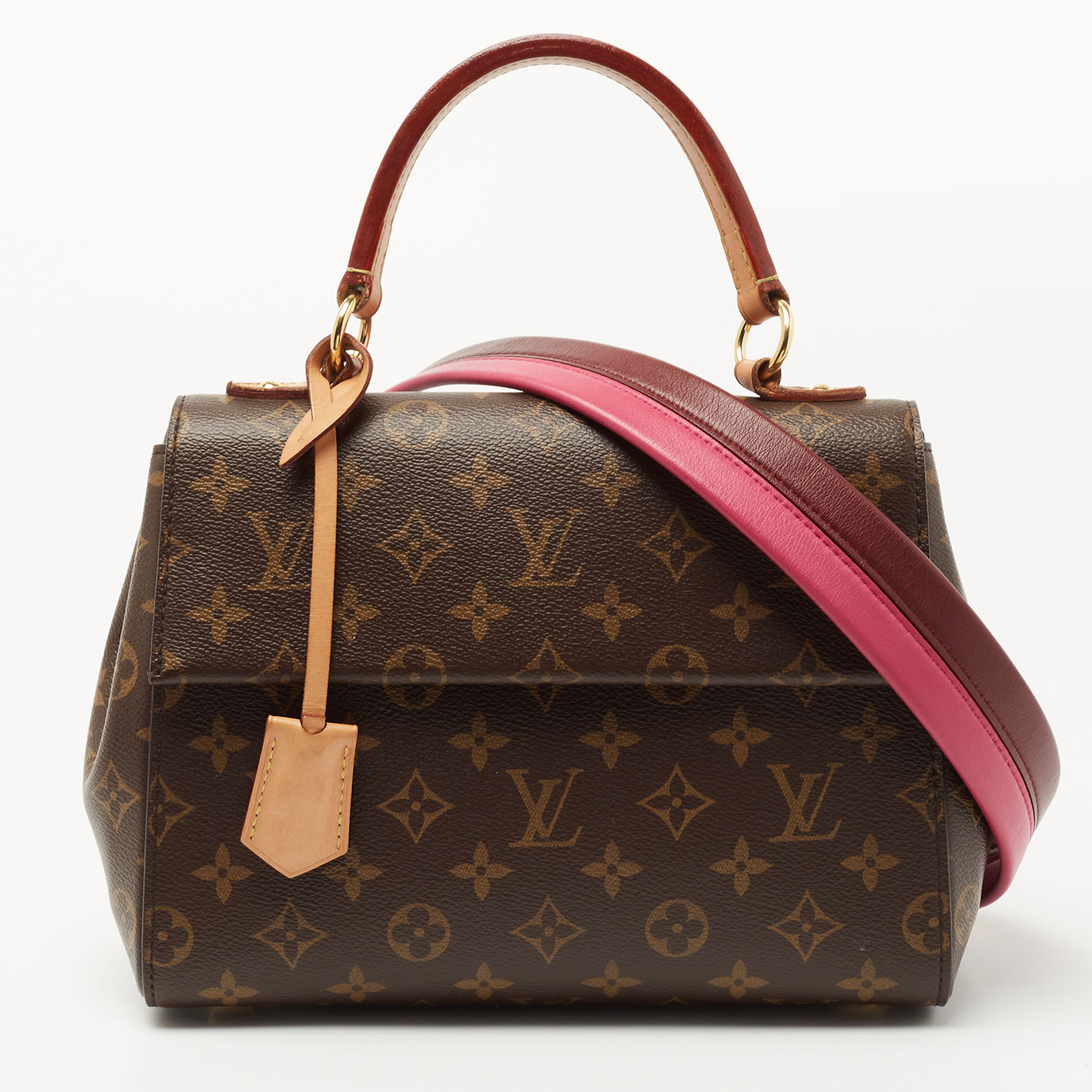 Pre Owned Louis Vuitton Monogram Canvas Cluny BB Bag