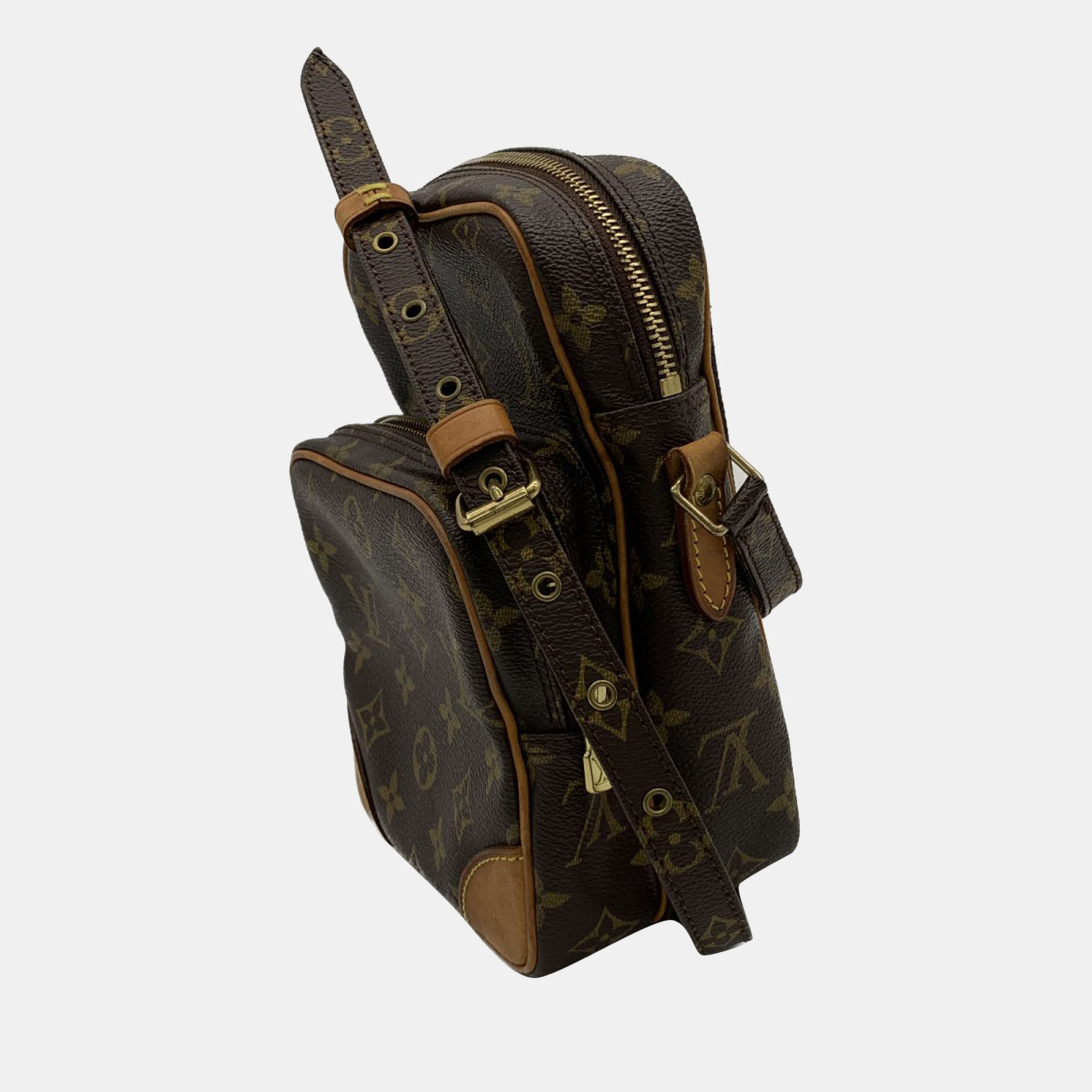

Louis Vuitton Brown Canvas Monogram Amazone Crossbody Bag