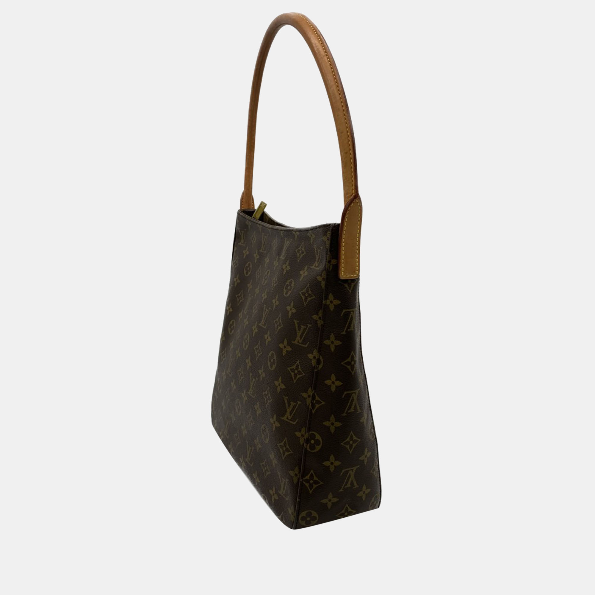 

Louis Vuitton Brown Canvas Monogram Looping GM Shoulder Bag