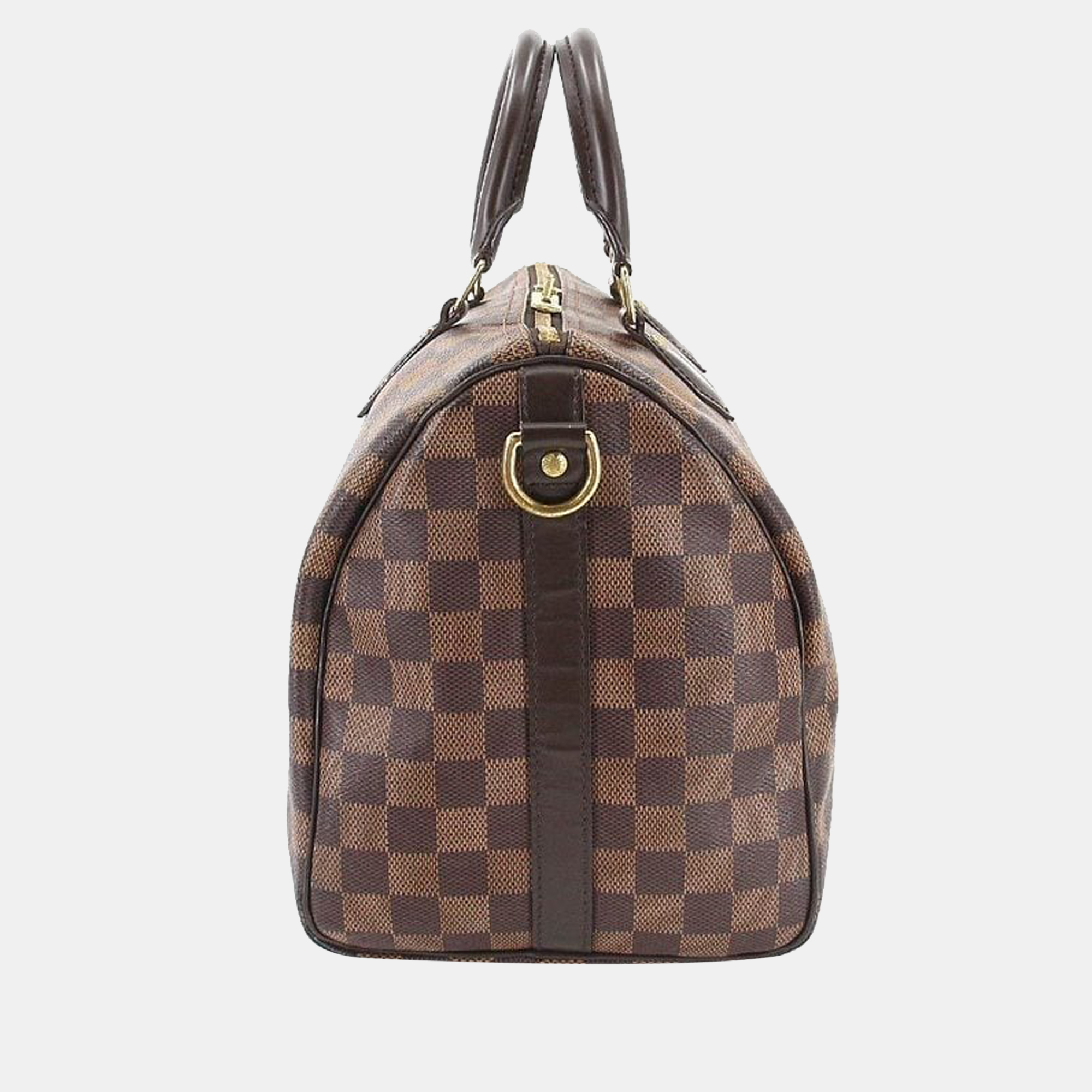 

Louis Vuitton Brown Damier Ebene Canvas Speedy Bandouliere 30 Top Handle Bag