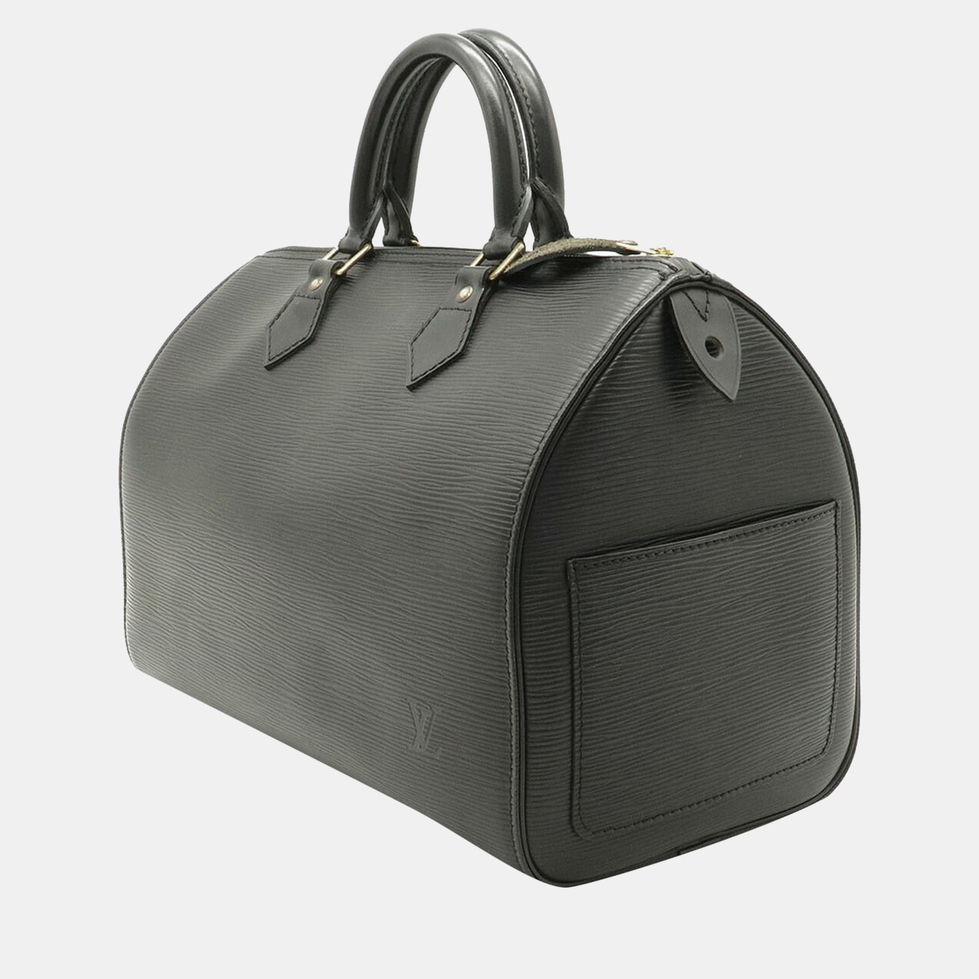 

Louis Vuitton Black Epi Leather Speedy 30 Top Handle Bag