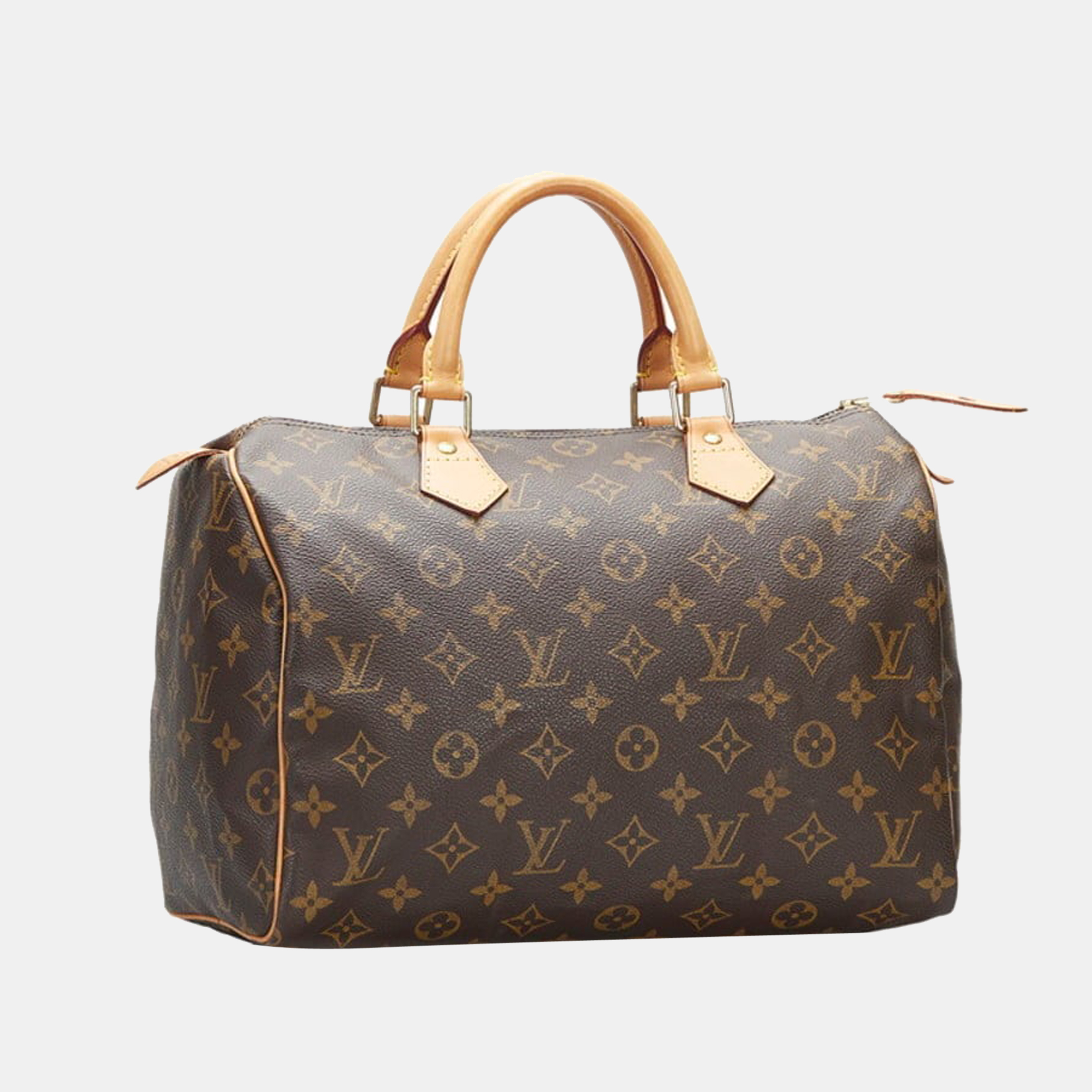 

Louis Vuitton Brown Monogram Canvas Speedy 30 Top Handle Bag