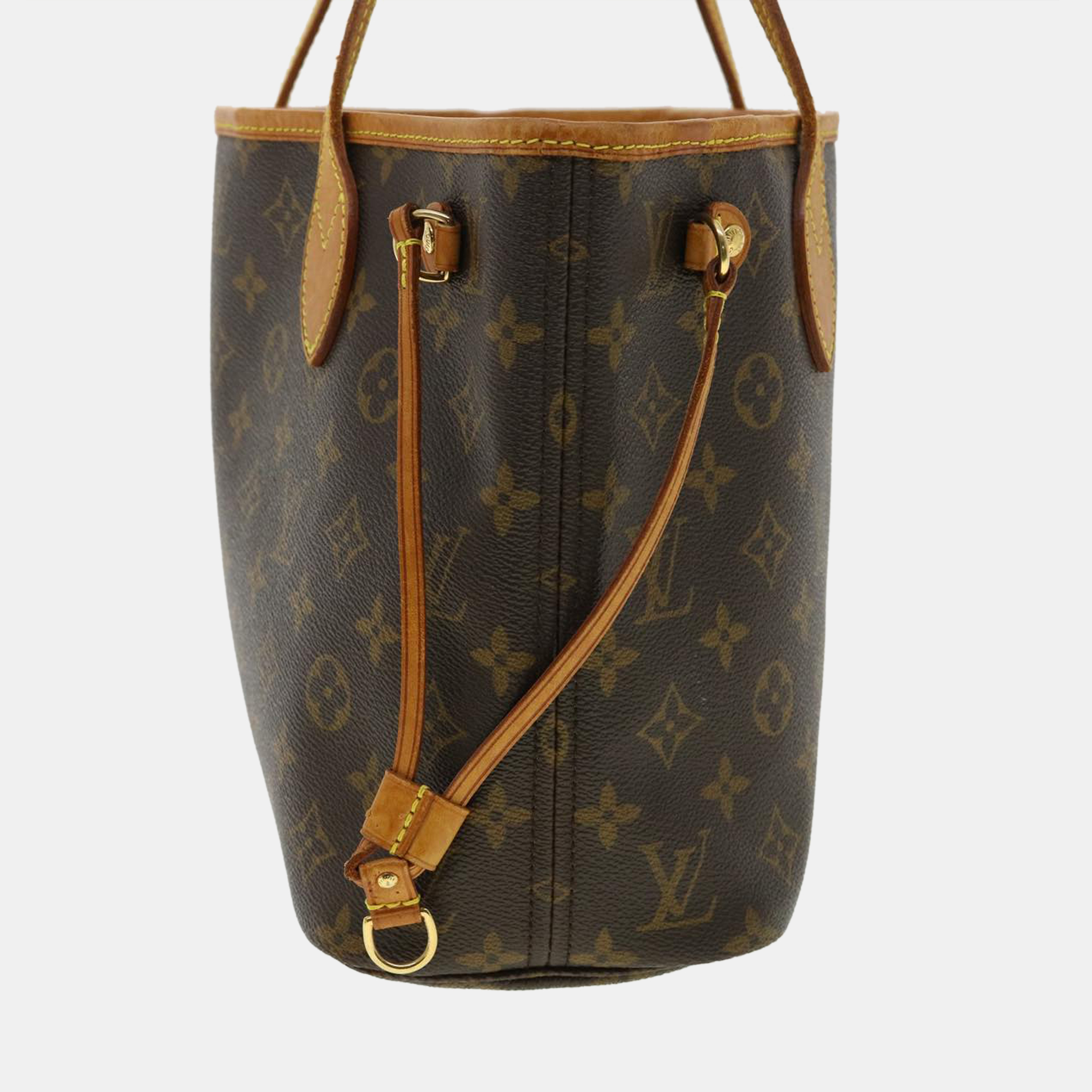 

Louis Vuitton Monogram Neverfull PM Tote Bag M41245 LV Auth cl210, Brown