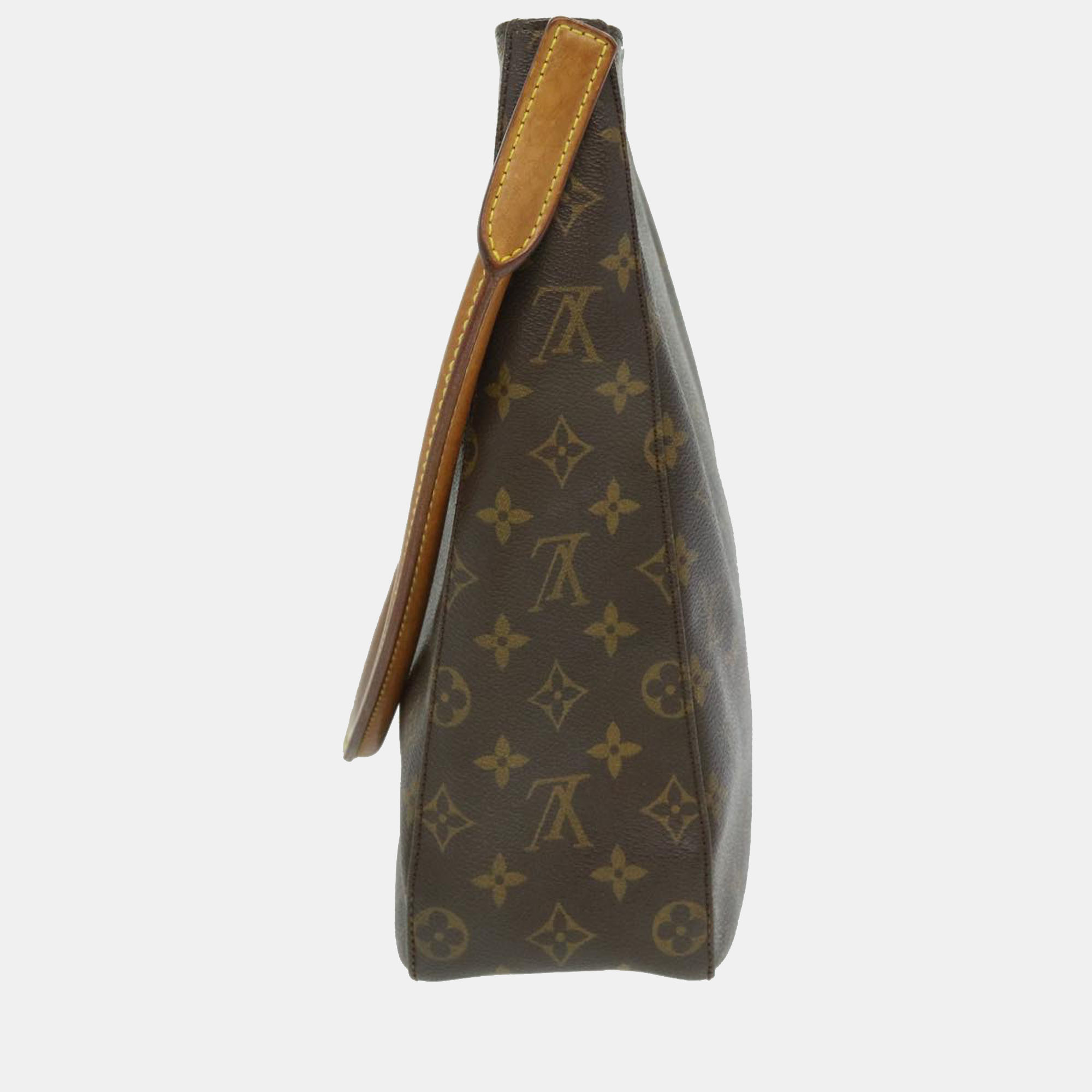 

Louis Vuitton Monogram Looping GM Shoulder Bag M51145 LV Auth 32033, Brown