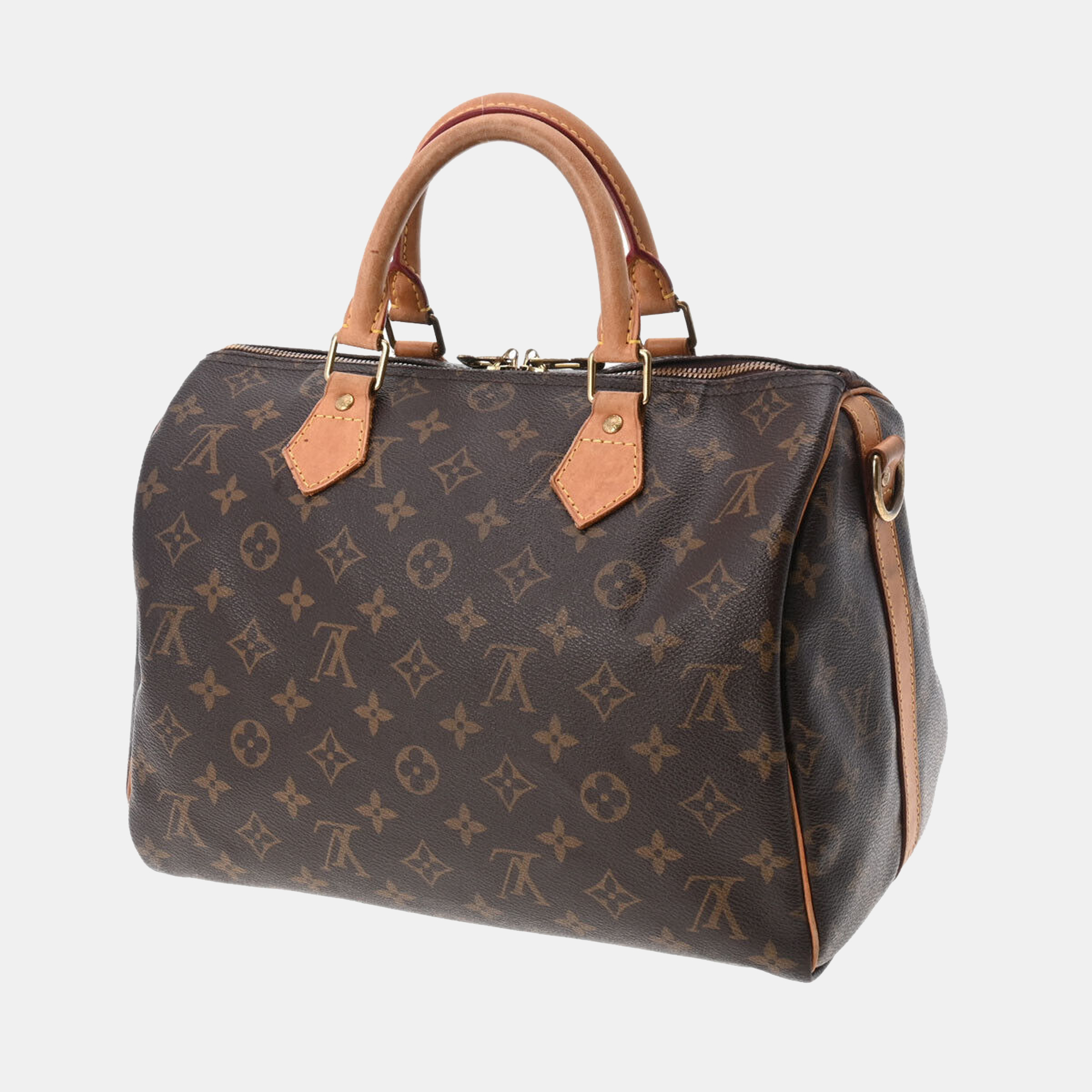 

Louis Vuitton Brown Monogram Canvas Speedy Bandouliere 30 Bag