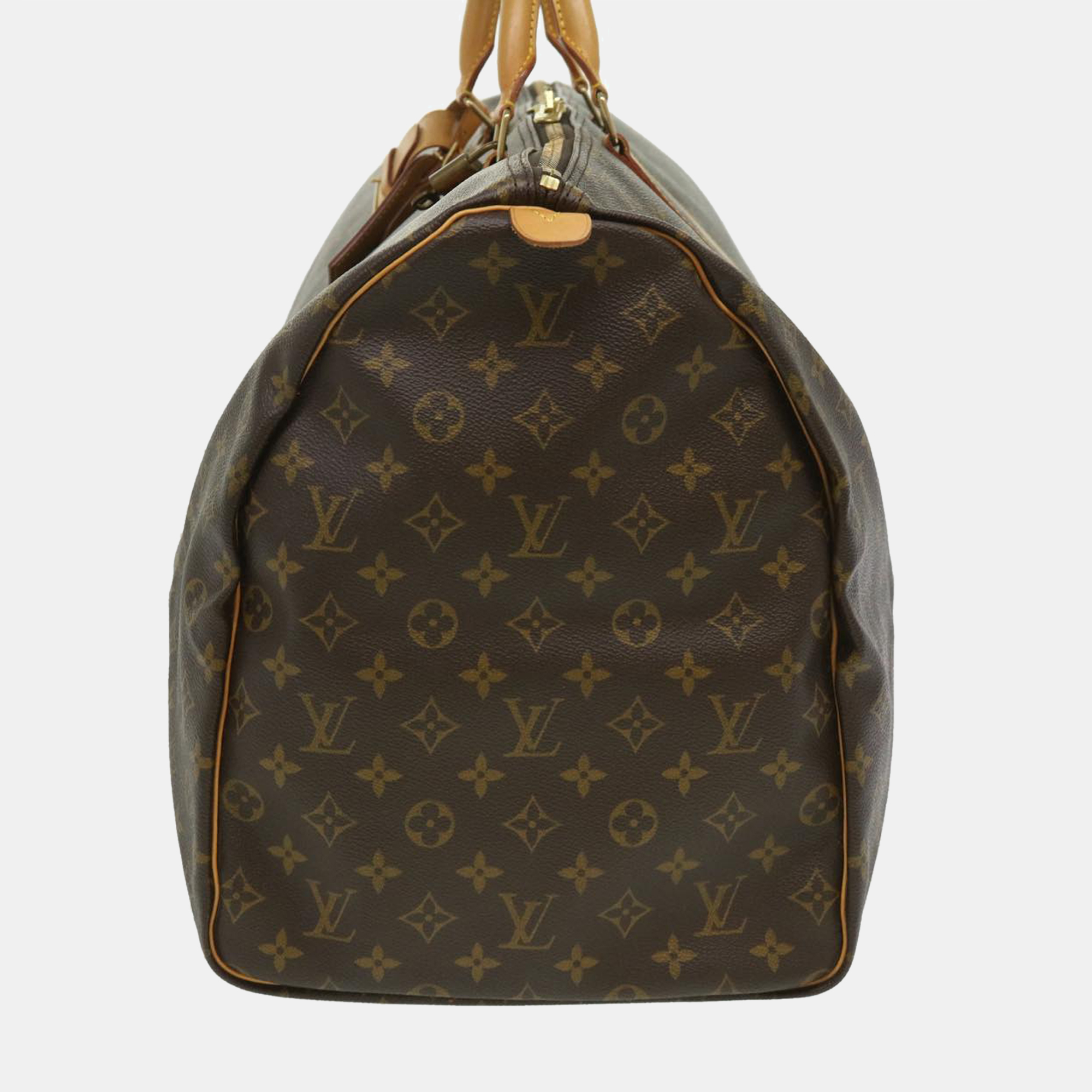 

Louis Vuitton Brown Monogram Canvas Keepall 60 Duffel Bag