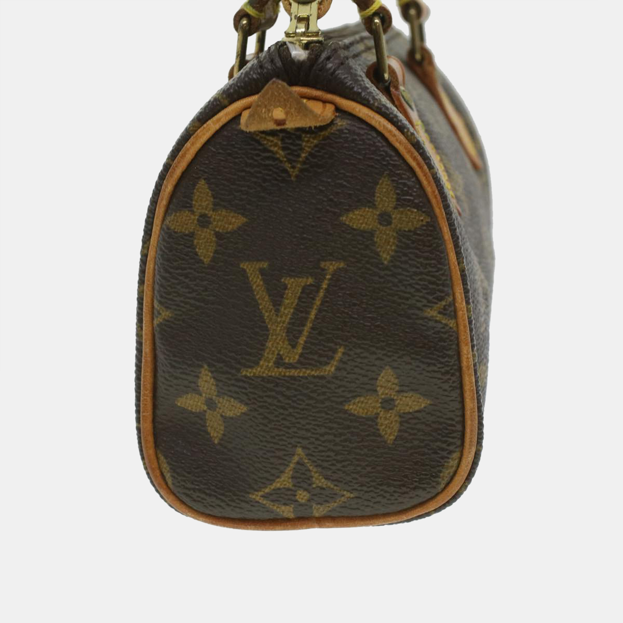 

Louis Vuitton Brown Monogram Canvas Mini Speedy Shoulder Bag