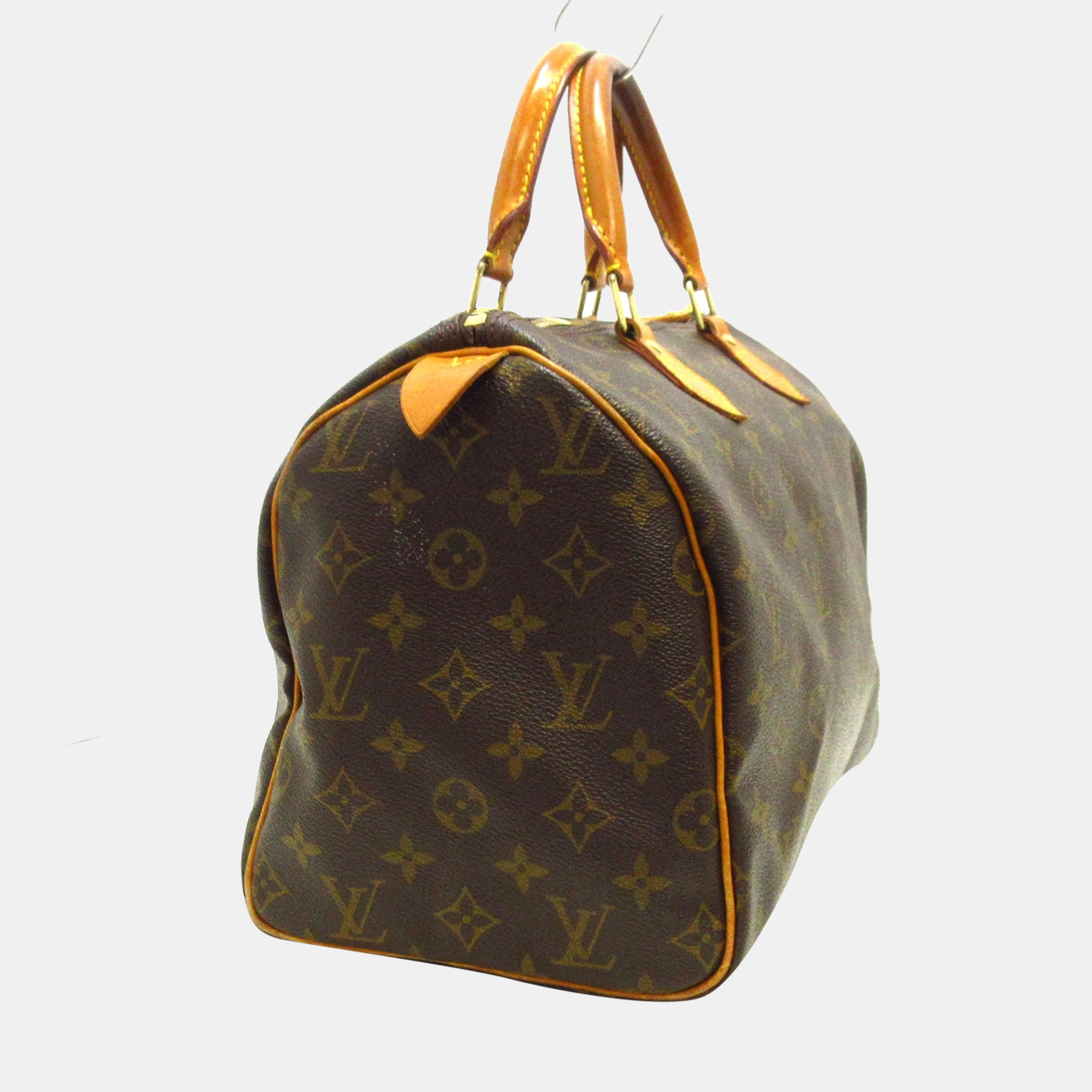 

Louis Vuitton Brown Monogram Canvas Speedy 30 Top Handle Bag