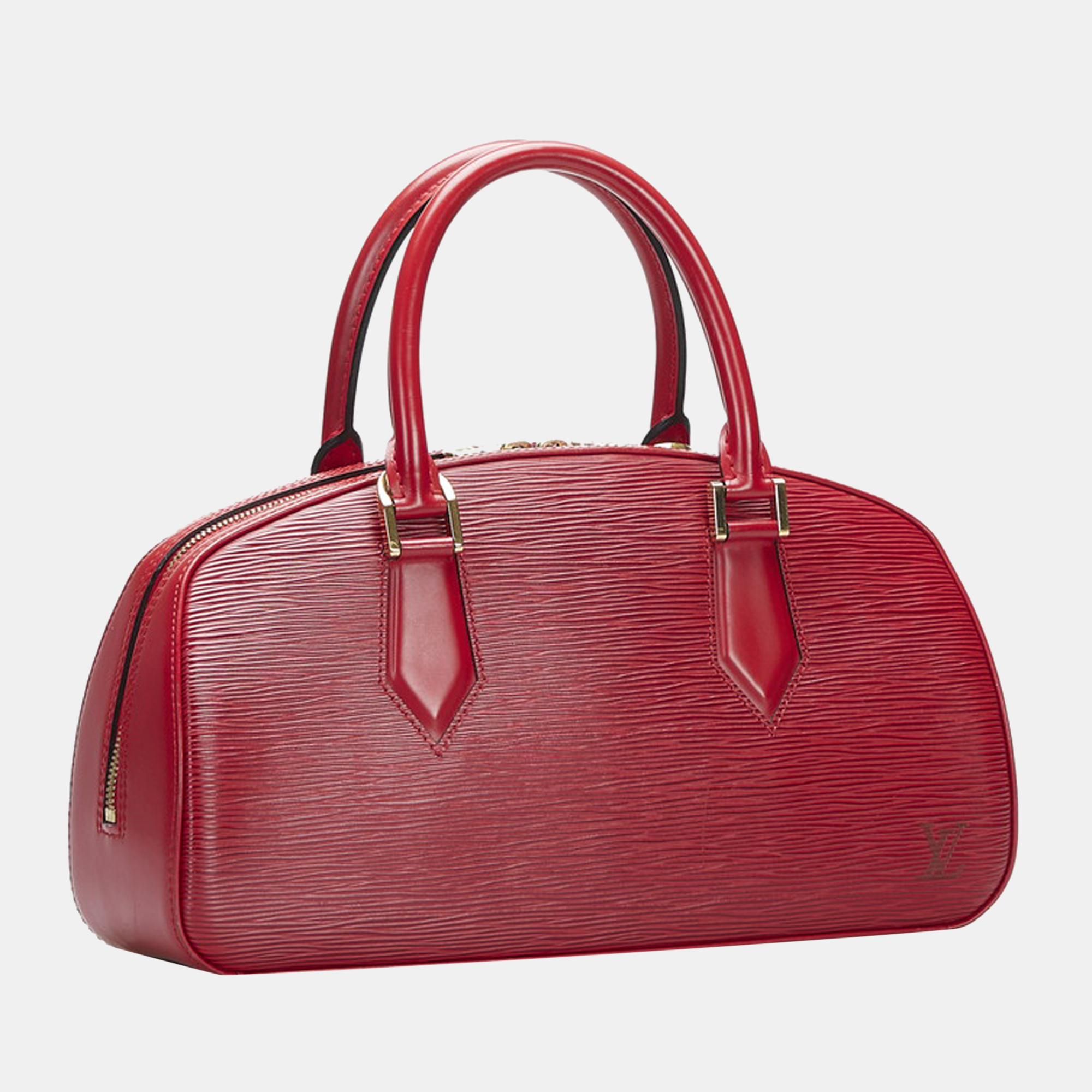 

Louis Vuitton Red Epi Leather Jasmin Satchel