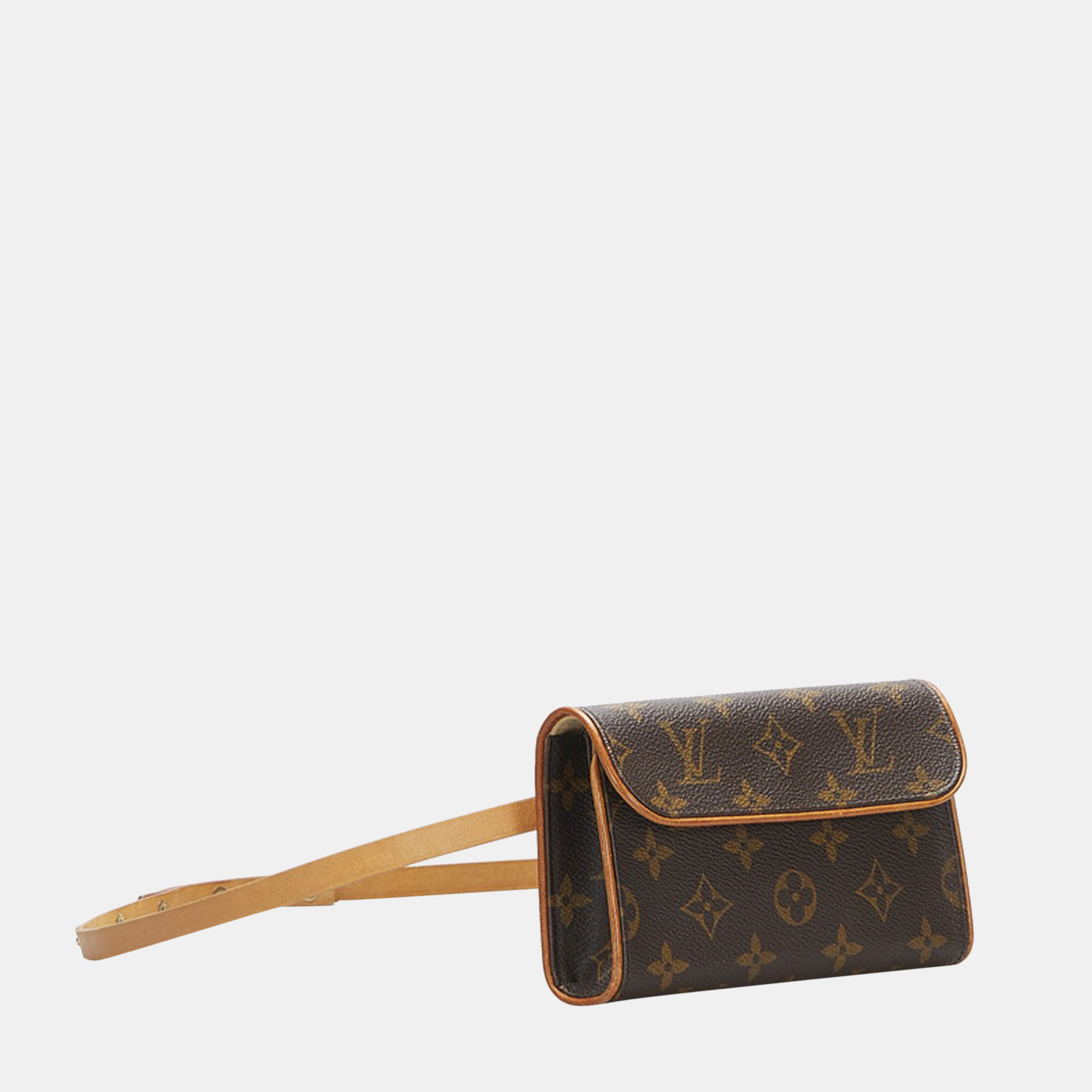 

Louis Vuitton Brown Monogram Canvas Pochette Florentine Belt Bag