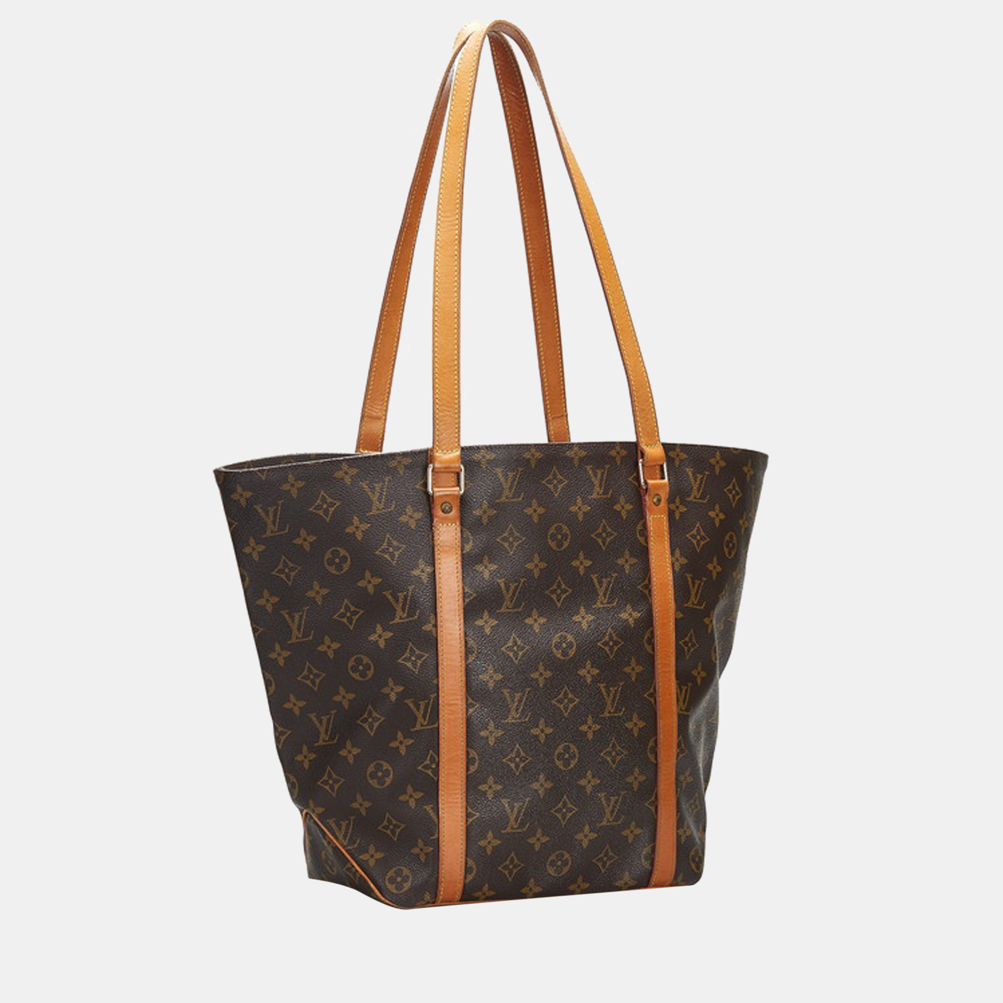 

Louis Vuitton Brown Monogram Canvas Sac Shopping Tote Bag