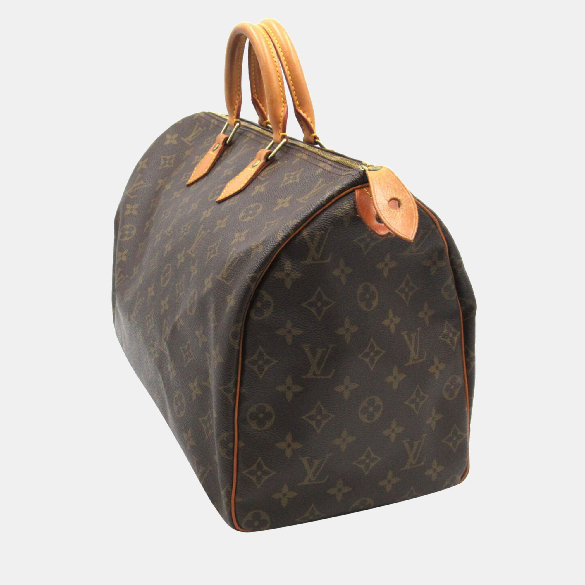 

Louis Vuitton Brown Canvas Monogram Speedy 40 Satchel Bag