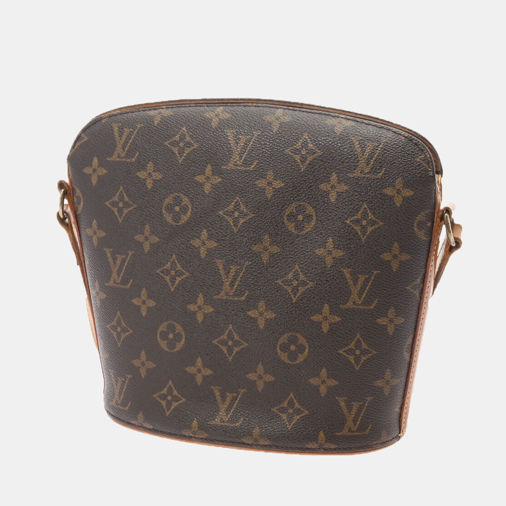 

Louis Vuitton Brown Monogram canvas Drouot Shoulder Bag