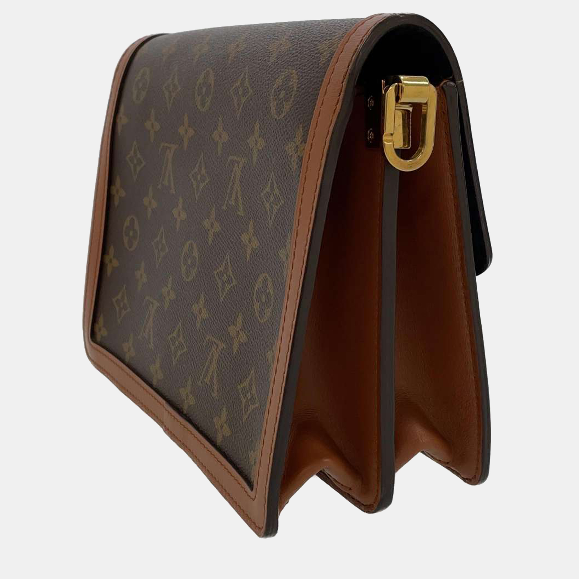 

Louis Vuitton Brown Monogram Canvas Dauphine Shoulder Bag