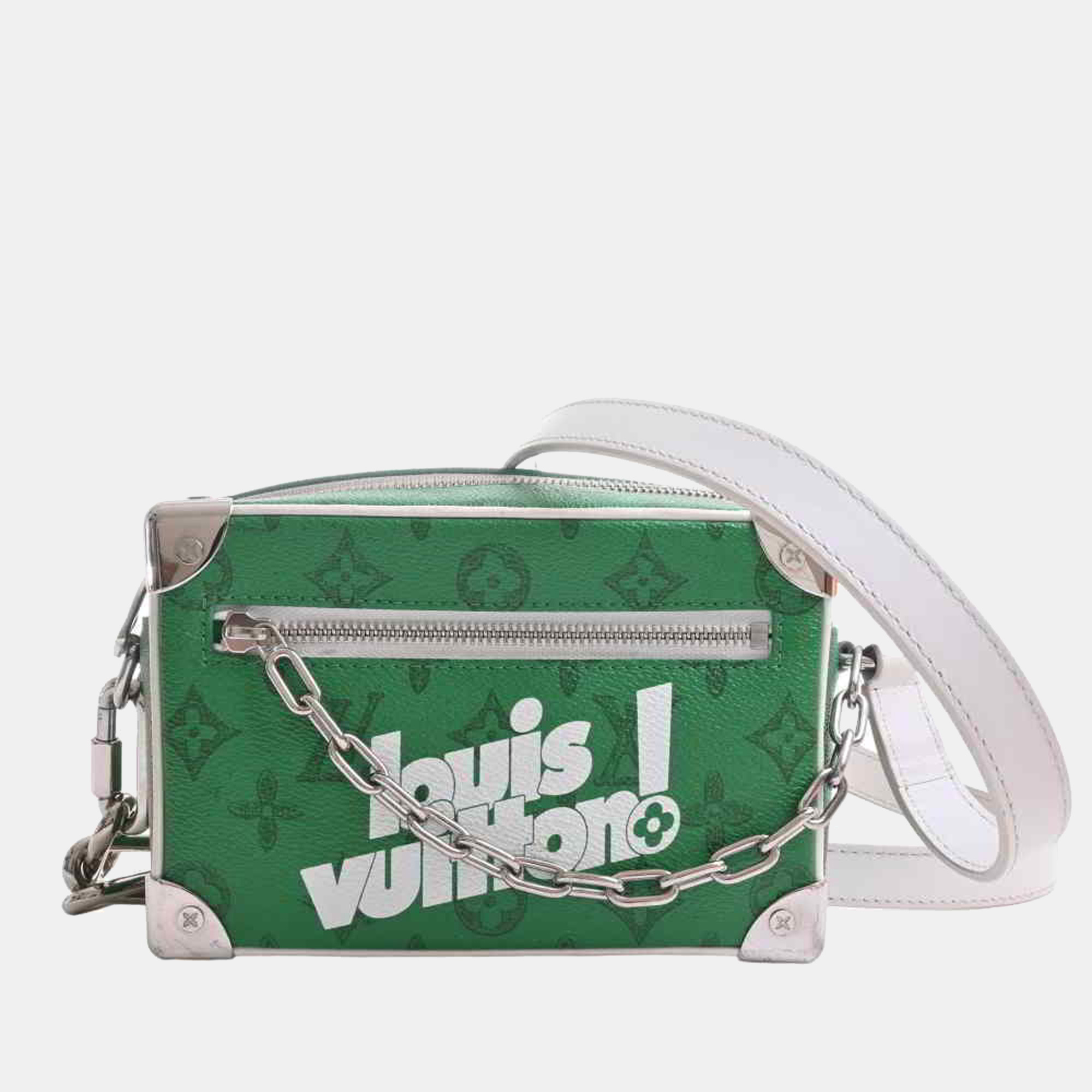 Louis Vuitton - Mini Soft Rubber Trunk Bag - Canvas - Green - Men - Luxury