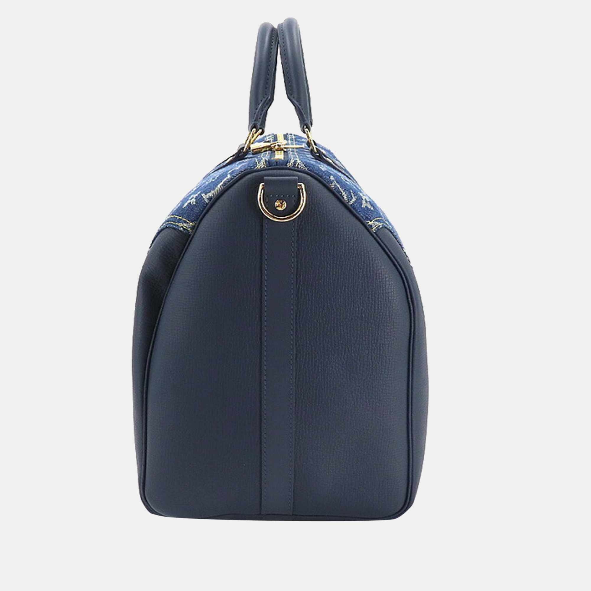 

Louis Vuitton Blue Monogram Denim Drip Keepall Bandouliere 50 Duffel Bag