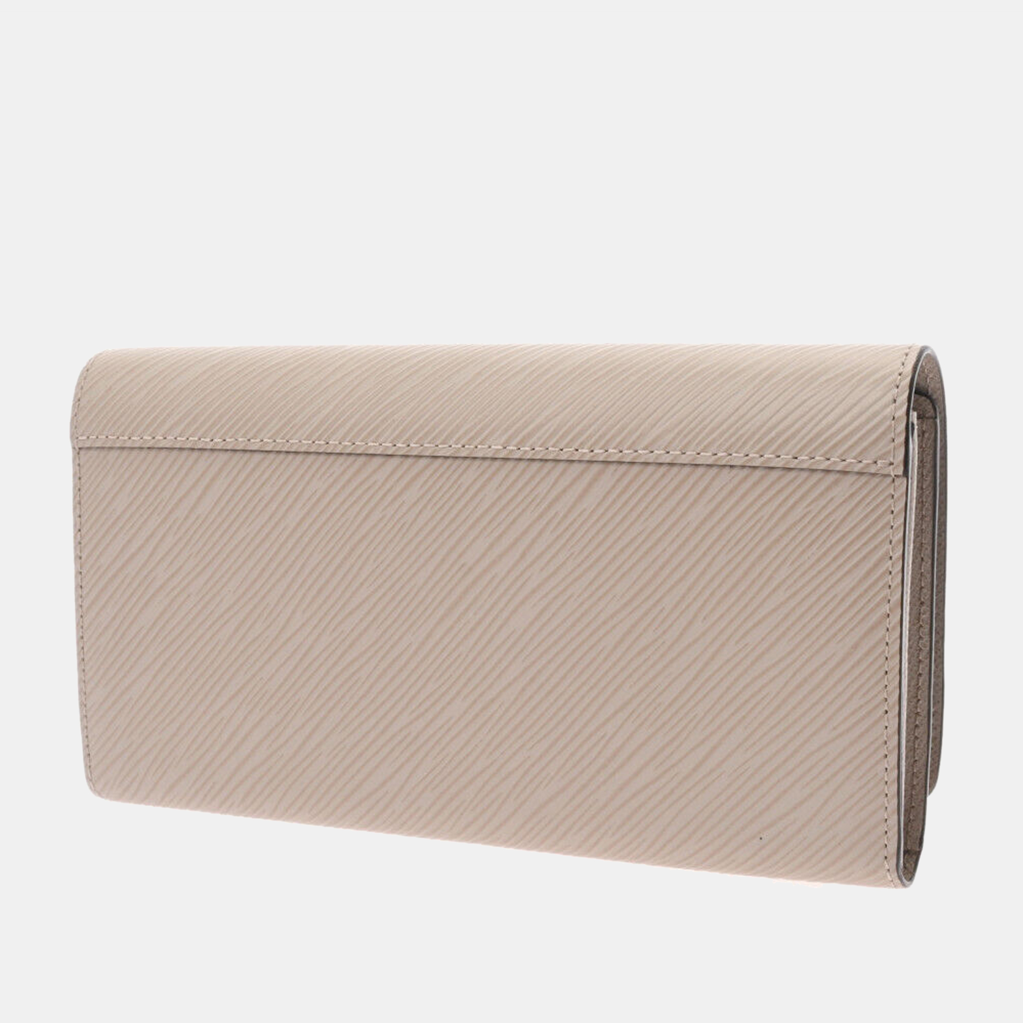 

Louis Vuitton Beige Epi Leather Twist Wallet