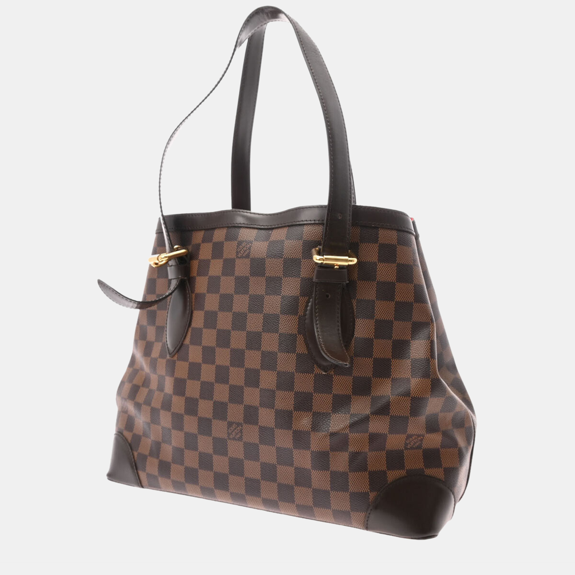 

Louis Vuitton Brown Damier canvas Hampstead MM Tote bag