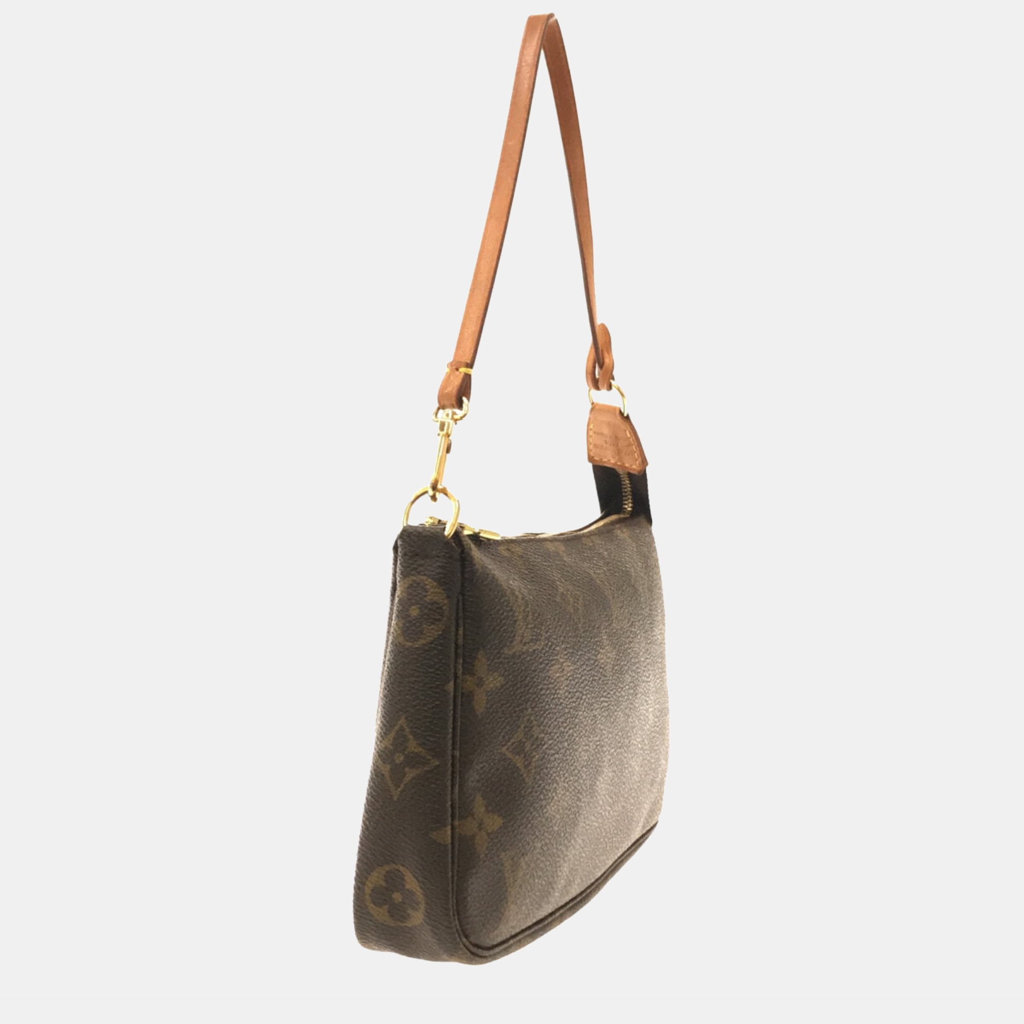 

Louis Vuitton Brown Monogram Canvas Pochette Accessoires Shoulder Bag