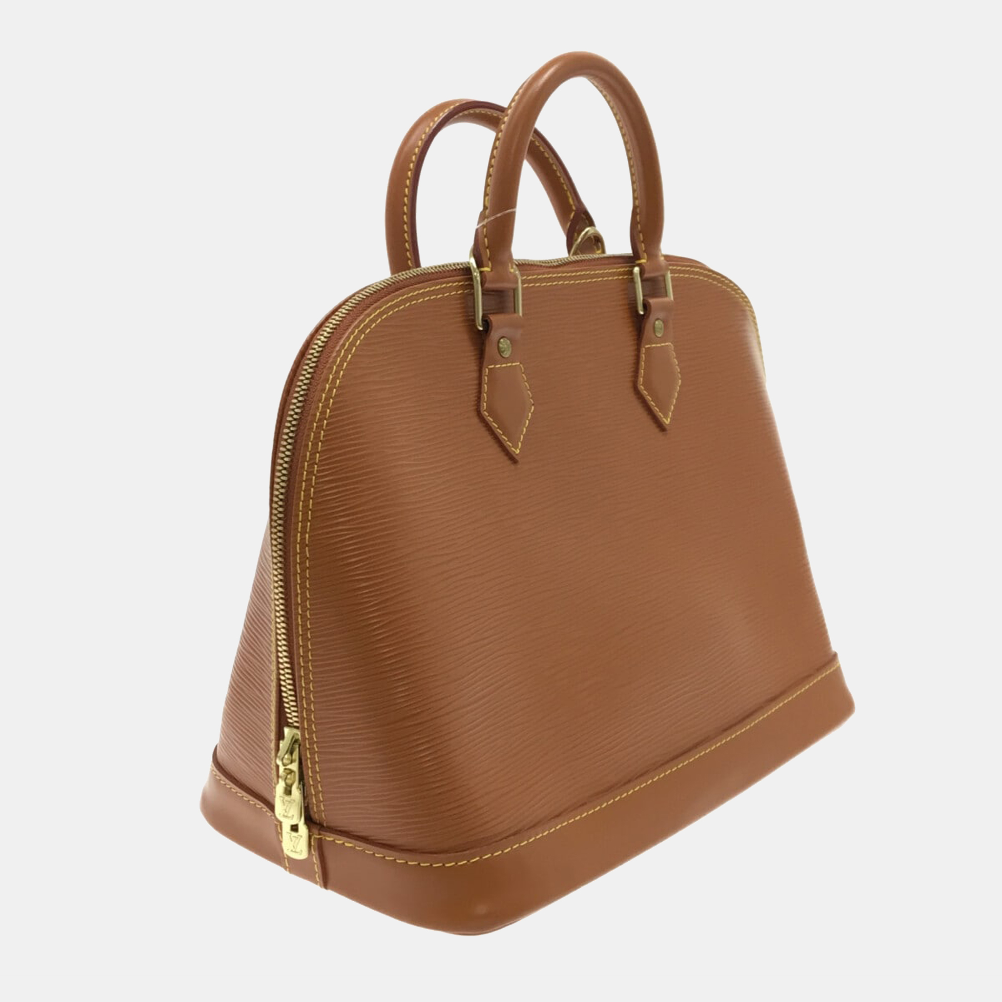 

Louis Vuitton Brown Epi Leather Alma PM Satchel