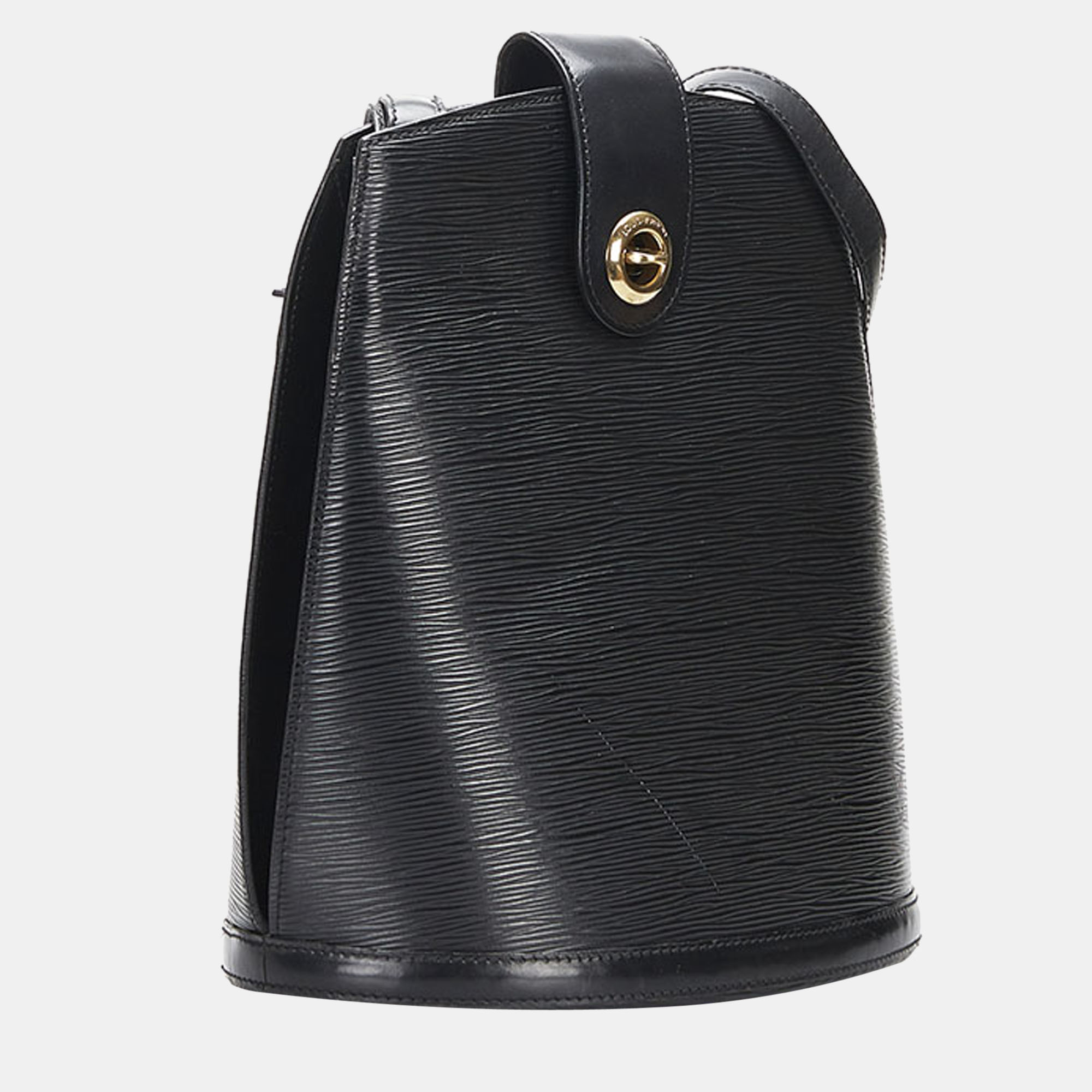 

Louis Vuitton Black Epi Leather Cluny Bag