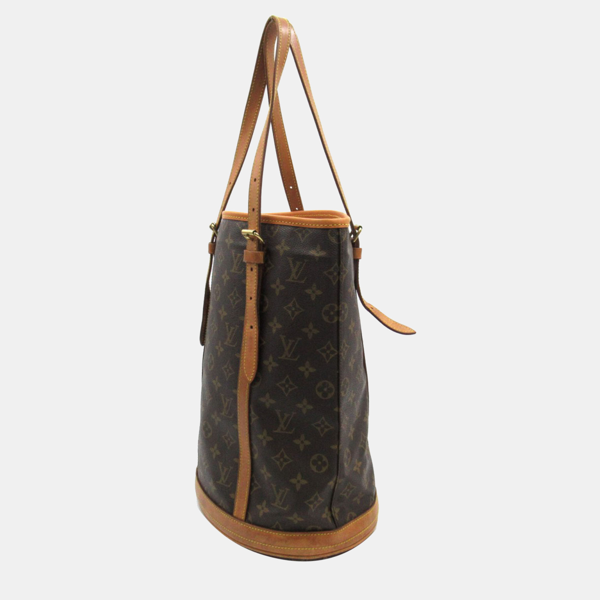 

Louis Vuitton Monogram Canvas Bucket GM Bag, Brown