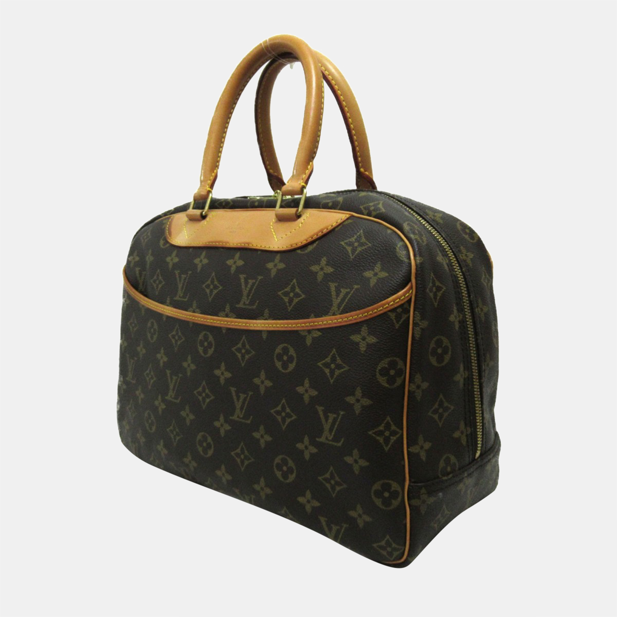 

Louis Vuitton Brown Monogram Canvas Deauville Bag