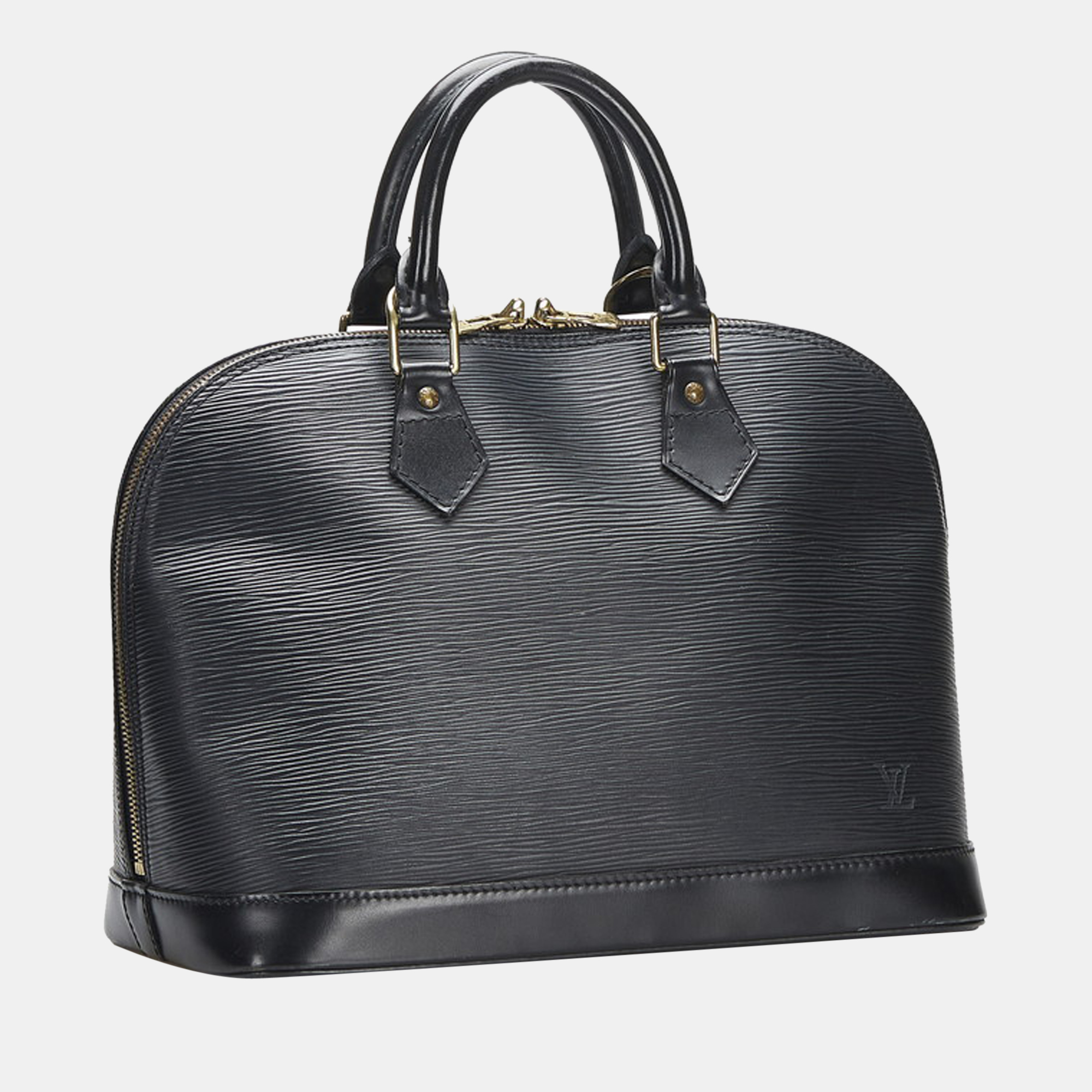 

Louis Vuitton Black Epi Leather Alma PM Bag