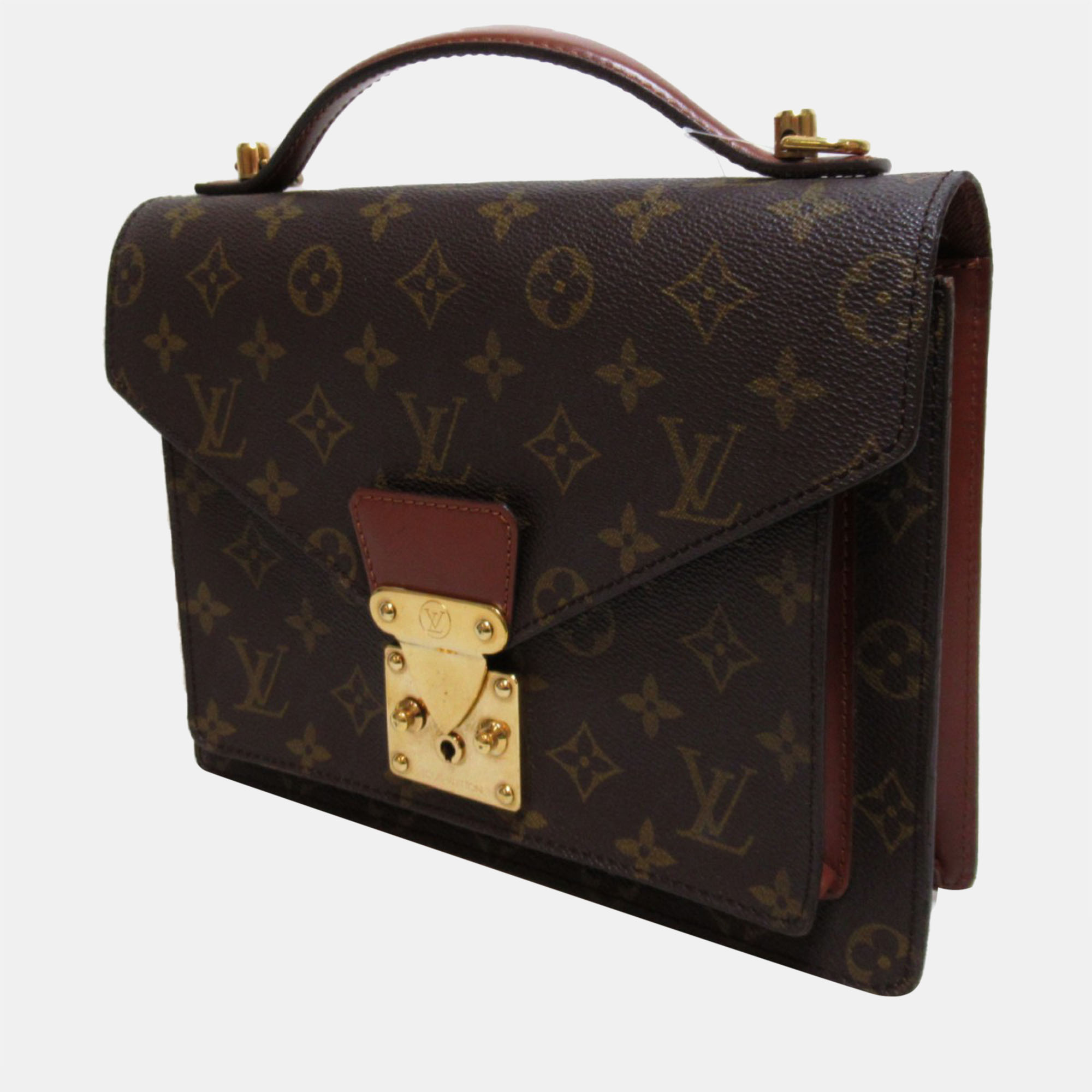 

Louis Vuitton Brown Monogram Canvas Monceau 28 Bag