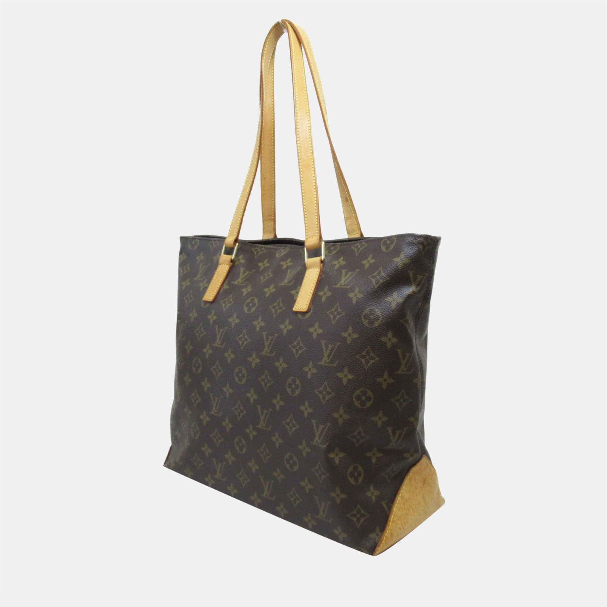 

Louis Vuitton Brown Monogram Canvas Cabas Mezzo Bag