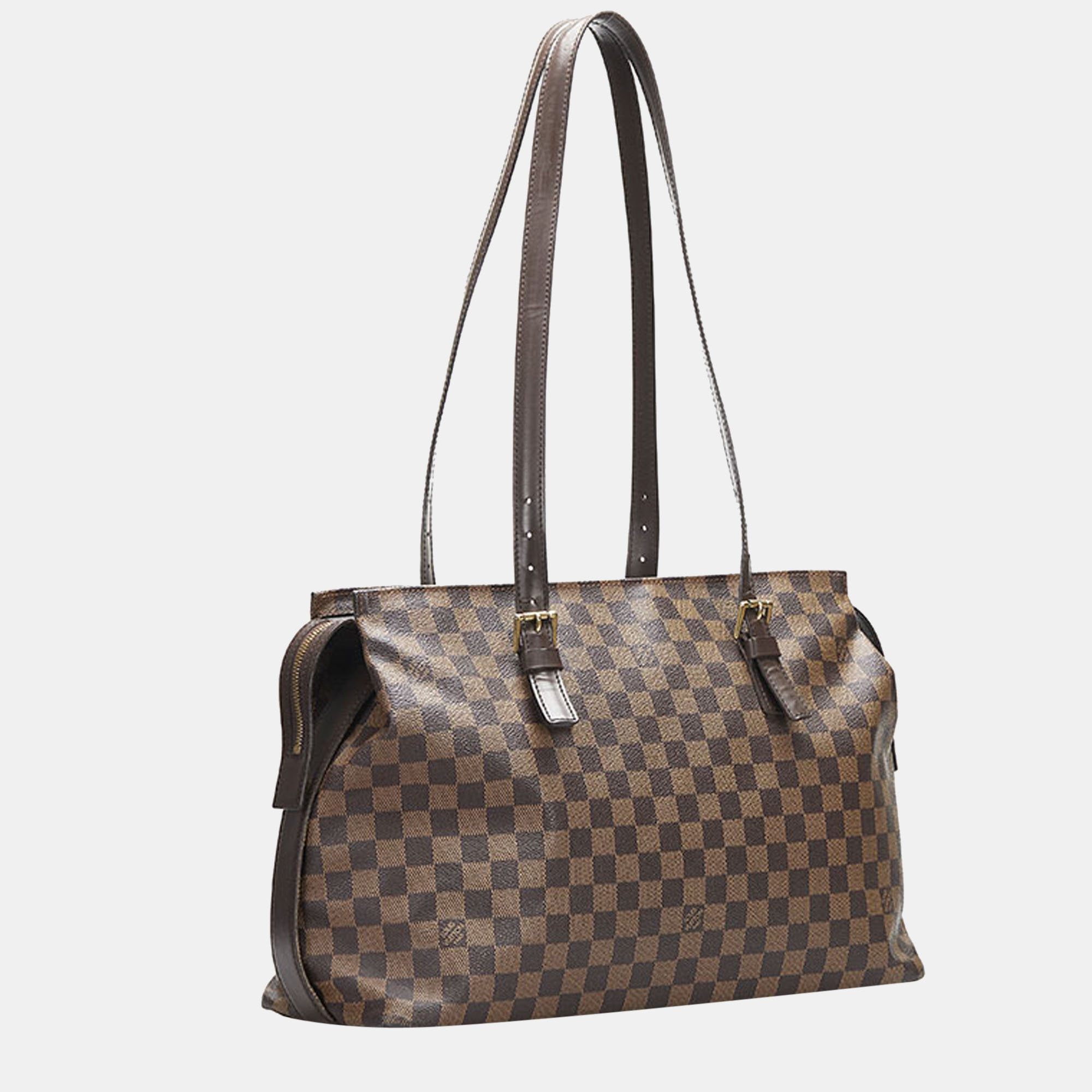 

Louis Vuitton Brown Damier Ebene Canvas Chelsea Bag