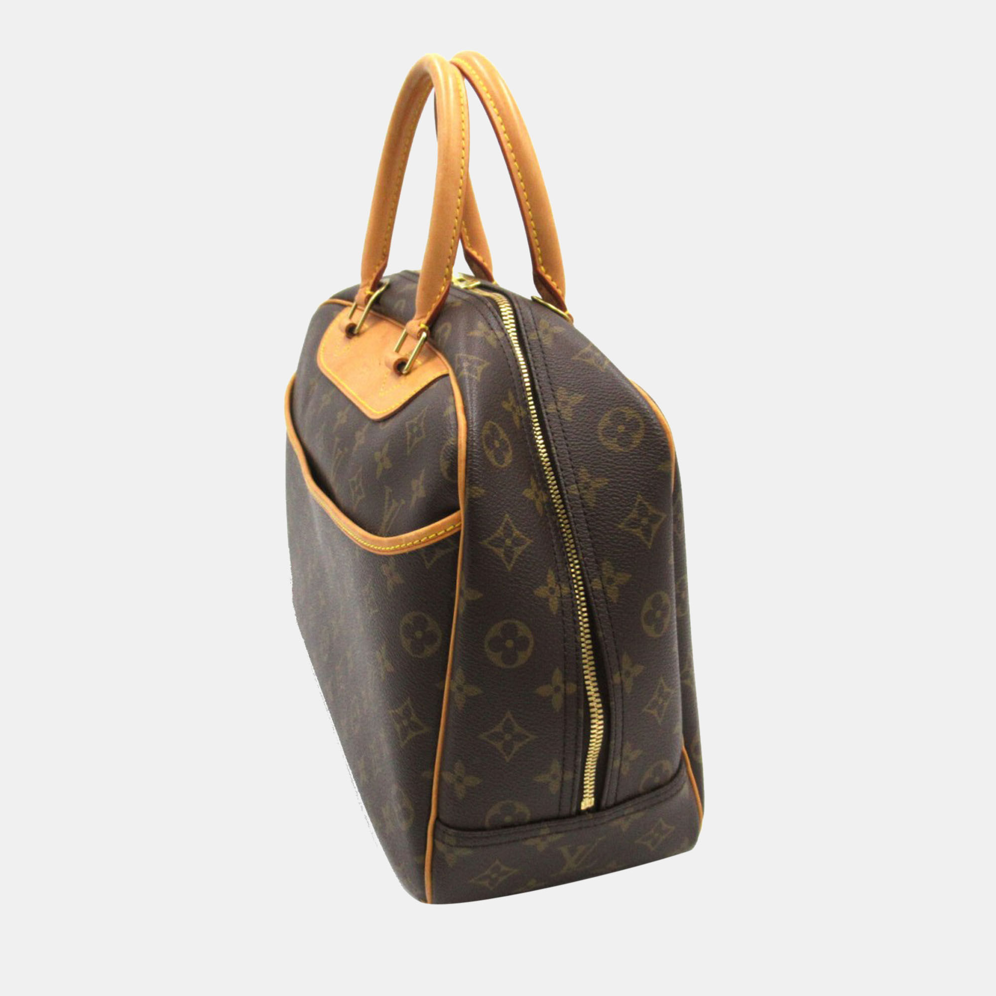 

Louis Vuitton Brown Monogram Canvas Deauville Bag