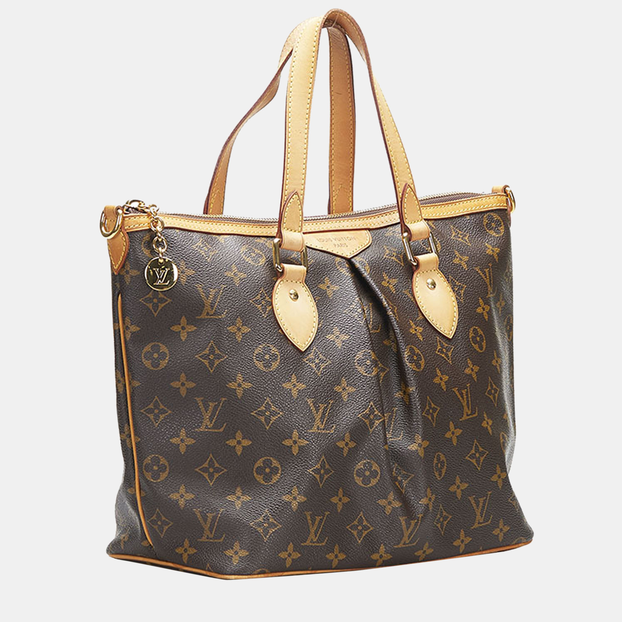 

Louis Vuitton Monogram Canvas  Palermo Tote Bag, Brown