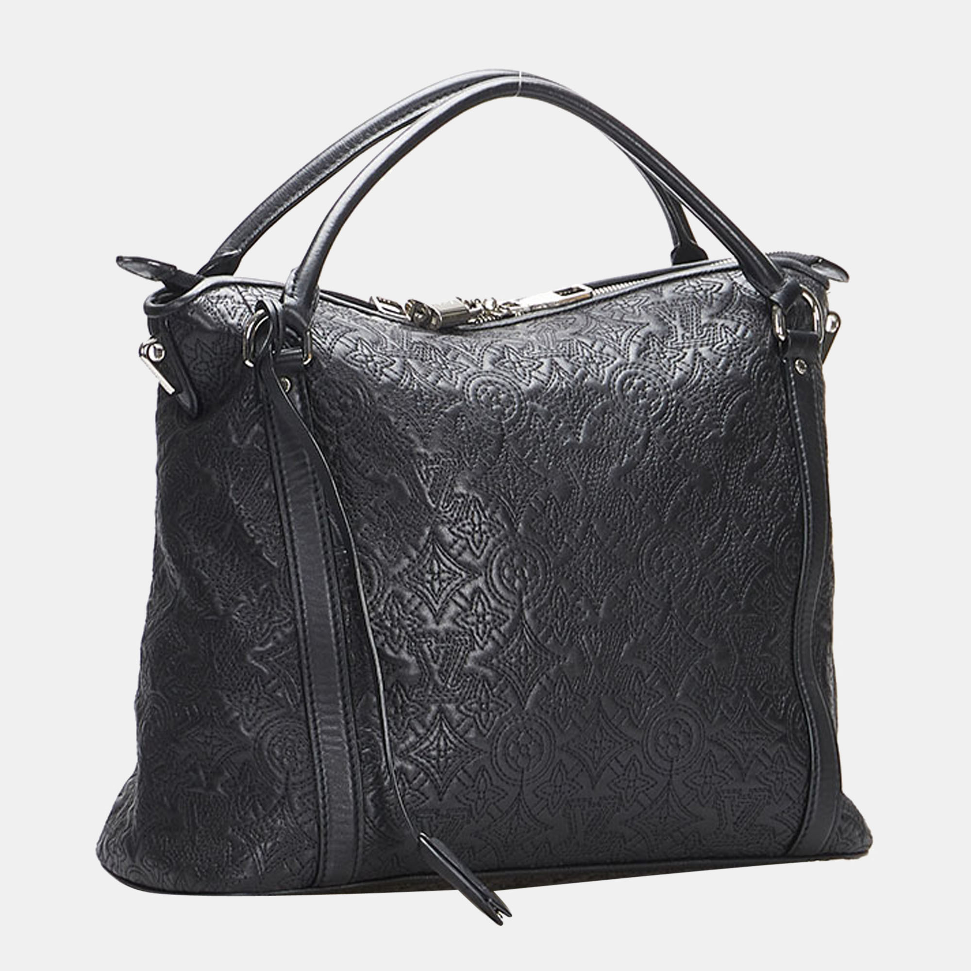 

Louis Vuitton Black Monogram Antheia Ixia PM Bag