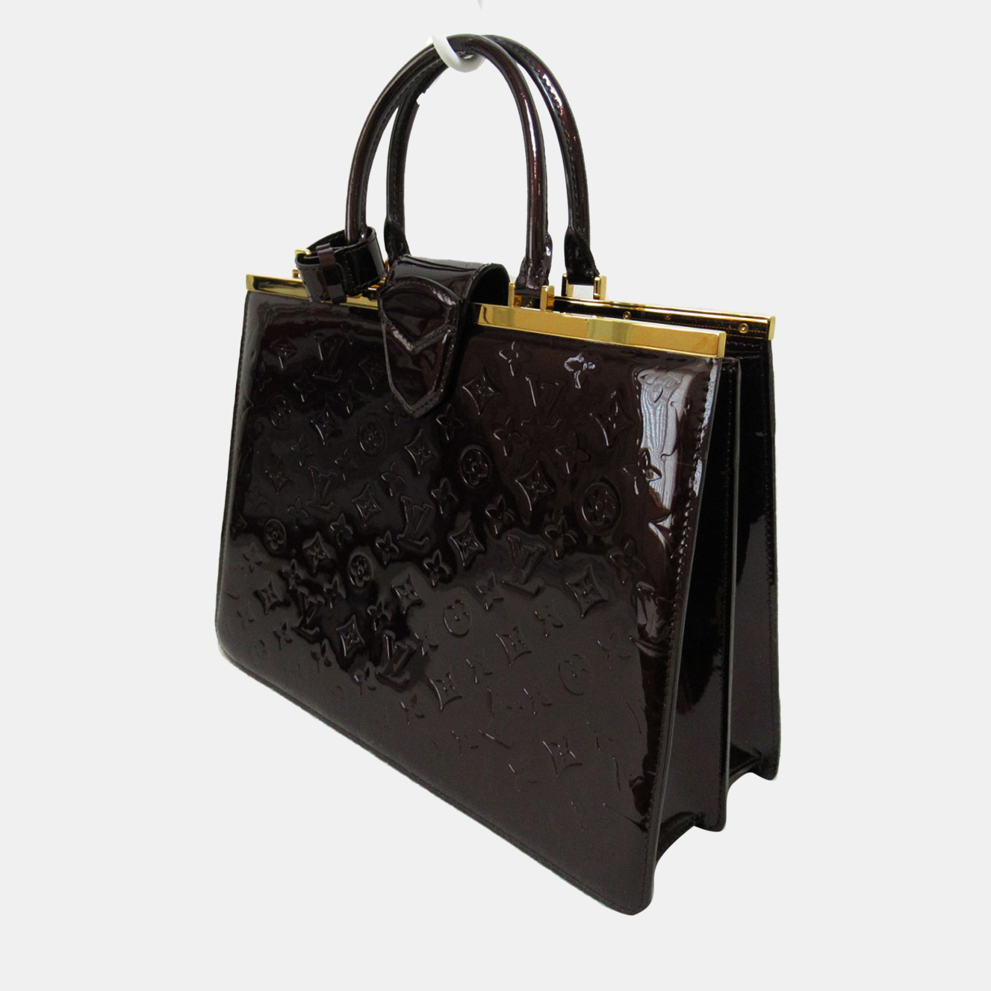 

Louis Vuitton Brown Monogram Vernis Leather Déesse GM Tote Bag