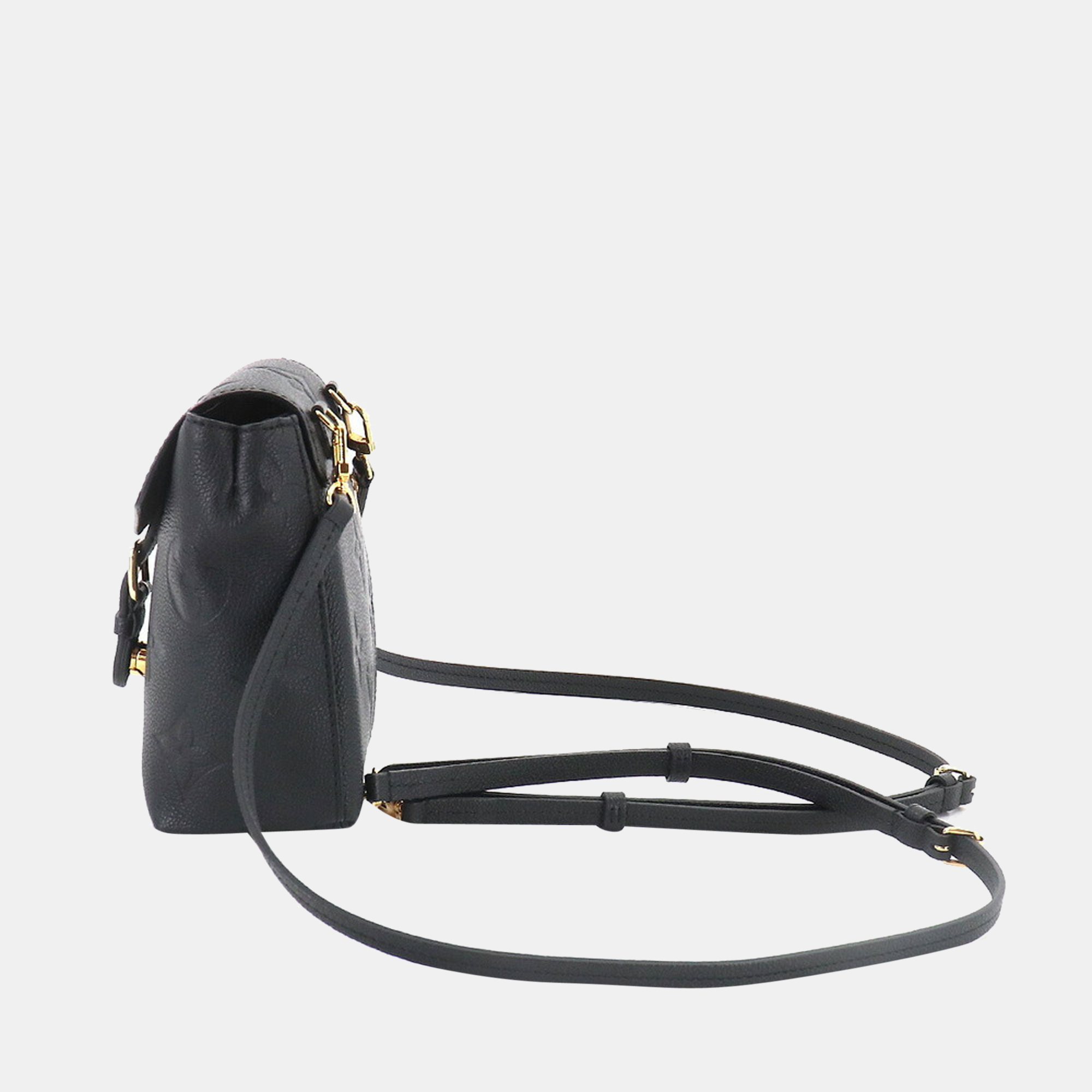 

Louis Vuitton Black Monogram Empreinte Giant Leather Tiny Backpack