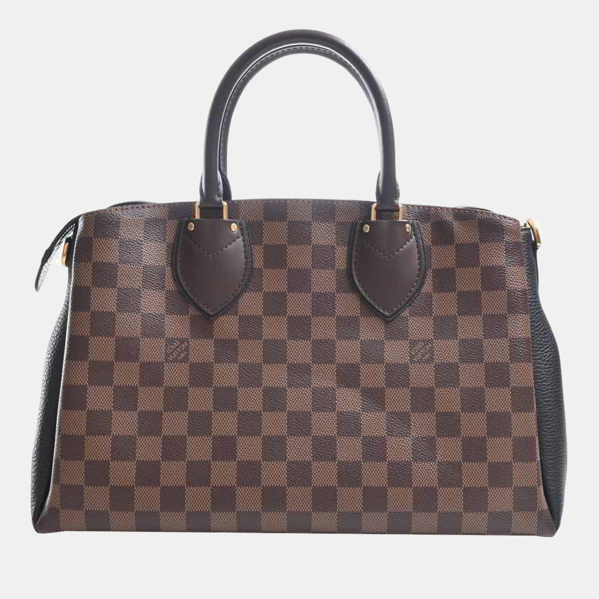 

Louis Vuitton Brown Damier Ebene Canvas and Leather Normandy Tote Bag