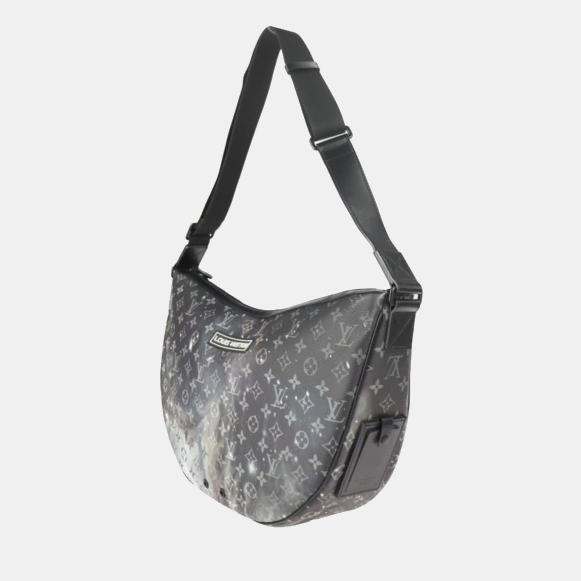 

Louis Vuitton Black Monogram Galaxy Alpha Hobo Bag