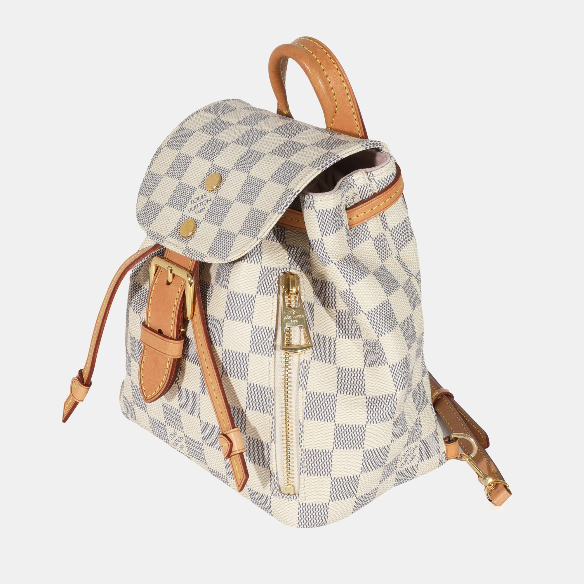 

Louis Vuitton Damier Azur Canvas Sperone BB Backpack, Blue