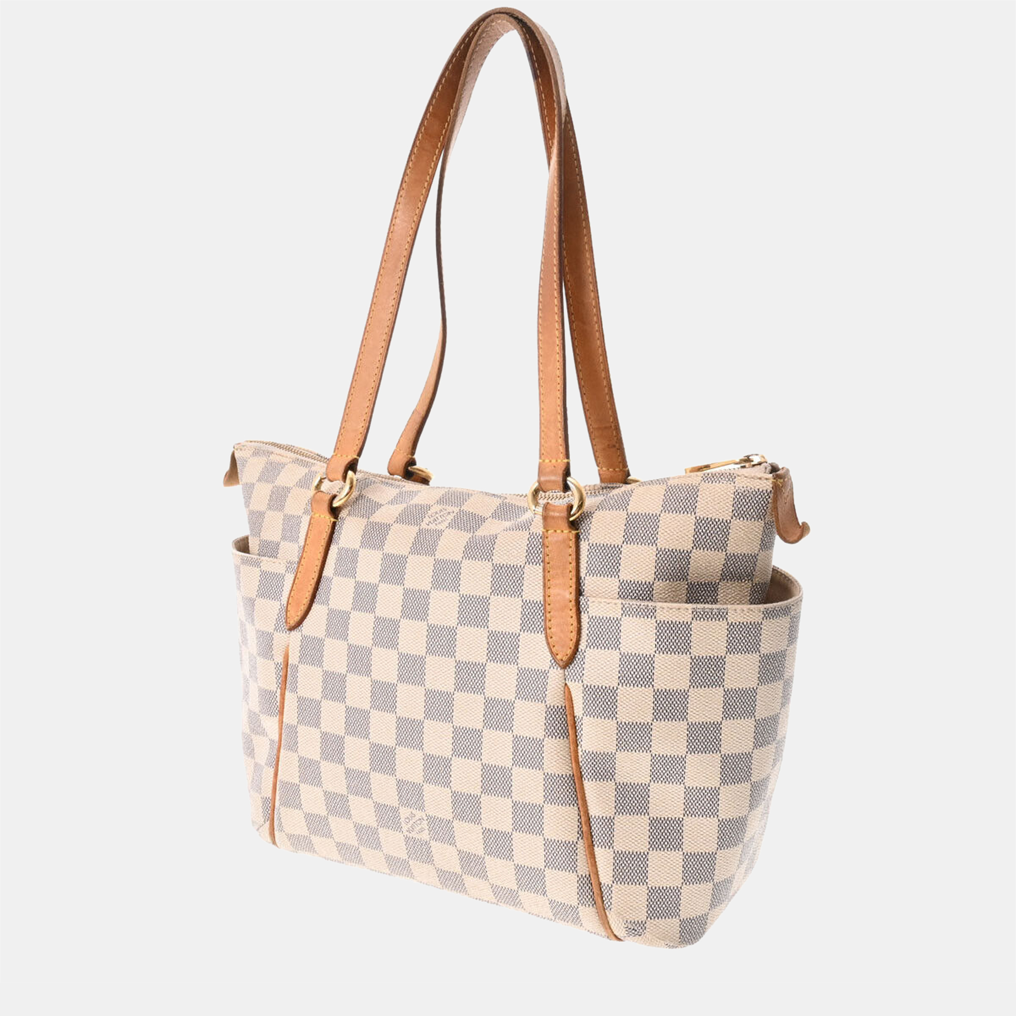 

Louis Vuitton White Damier Azur Canvas Totally PM Tote Bag