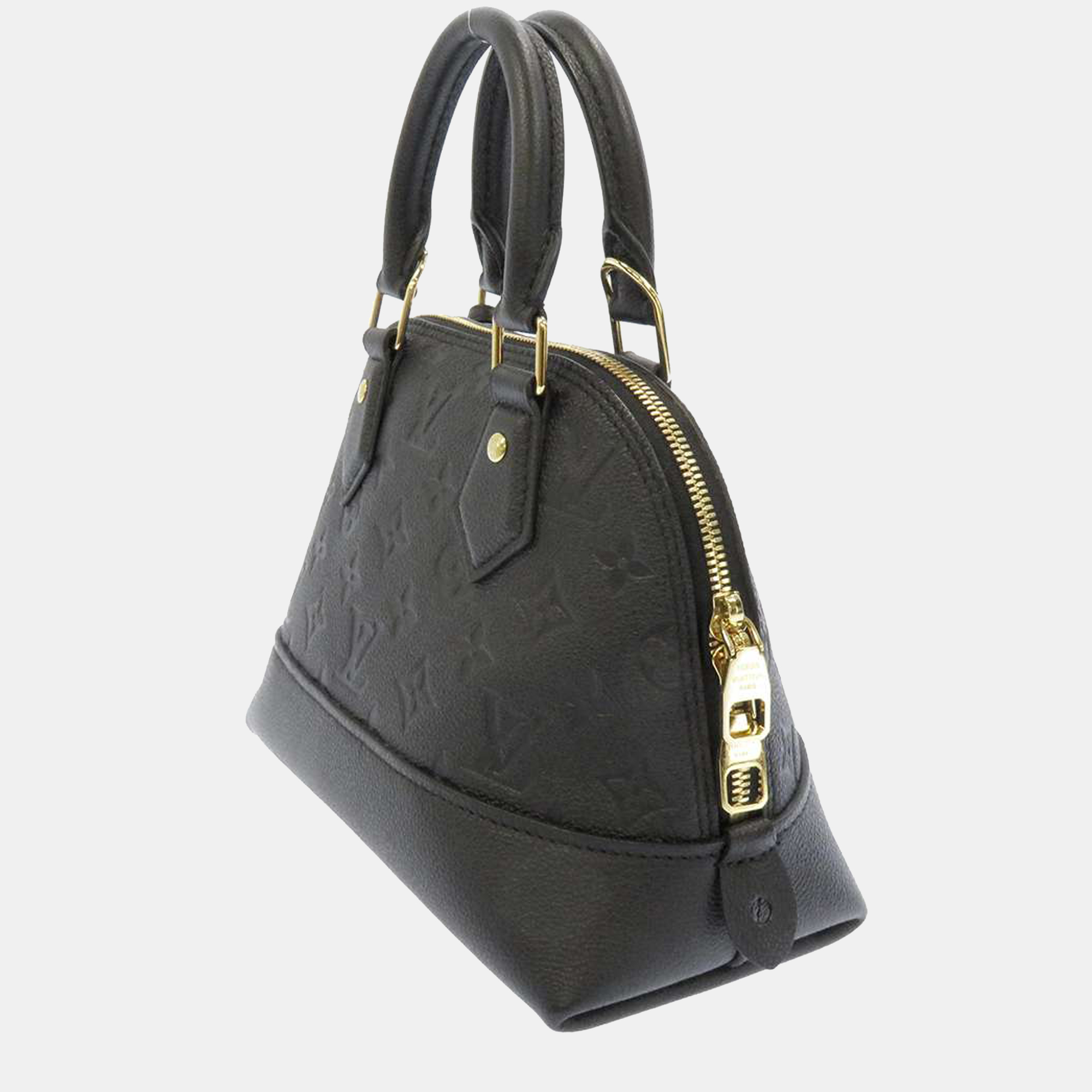 

Louis Vuitton Monogram Empreinte Leather Neo Alma BB Bag, Black