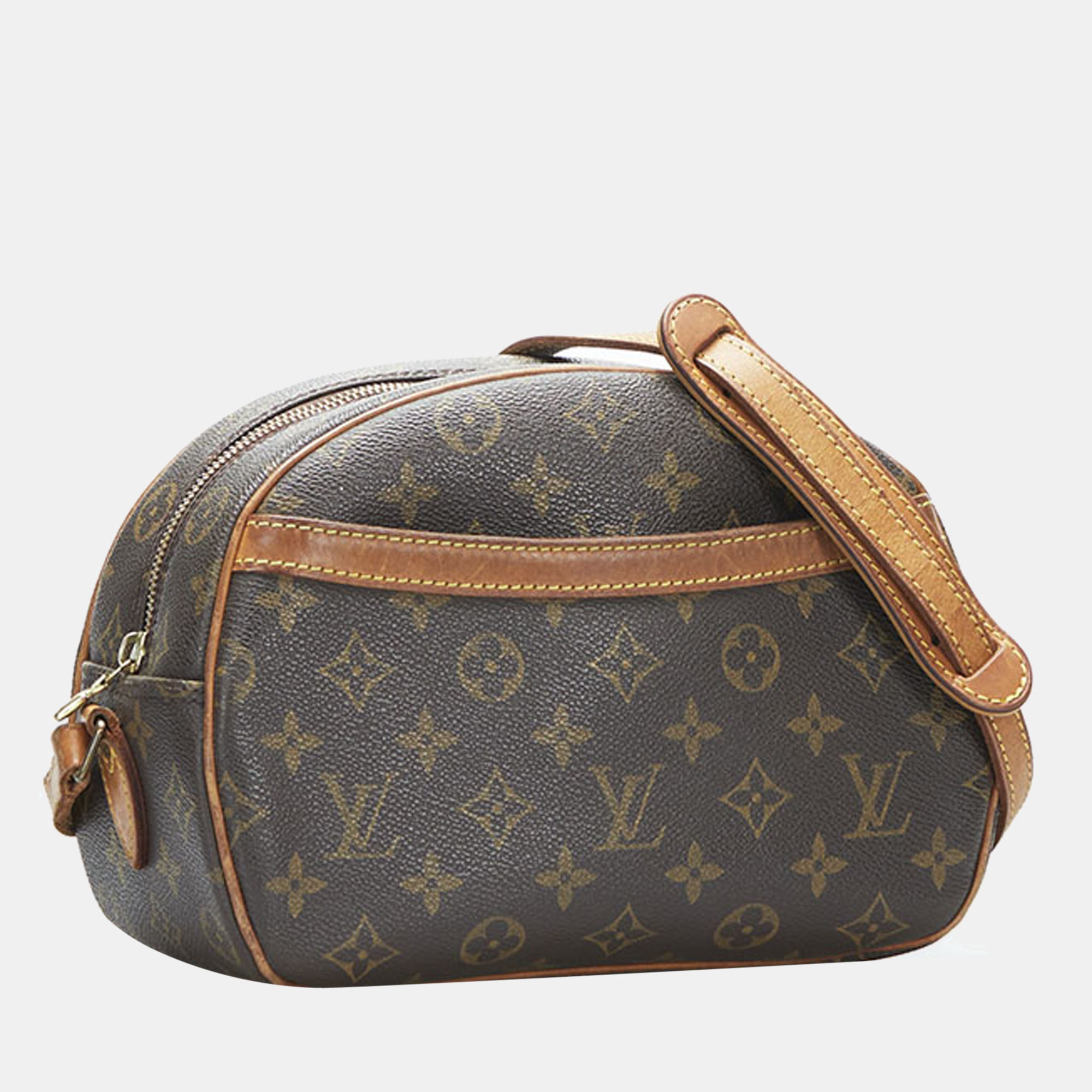 

Louis Vuitton Brown Monogram Canvas Blois Shoulder Bag